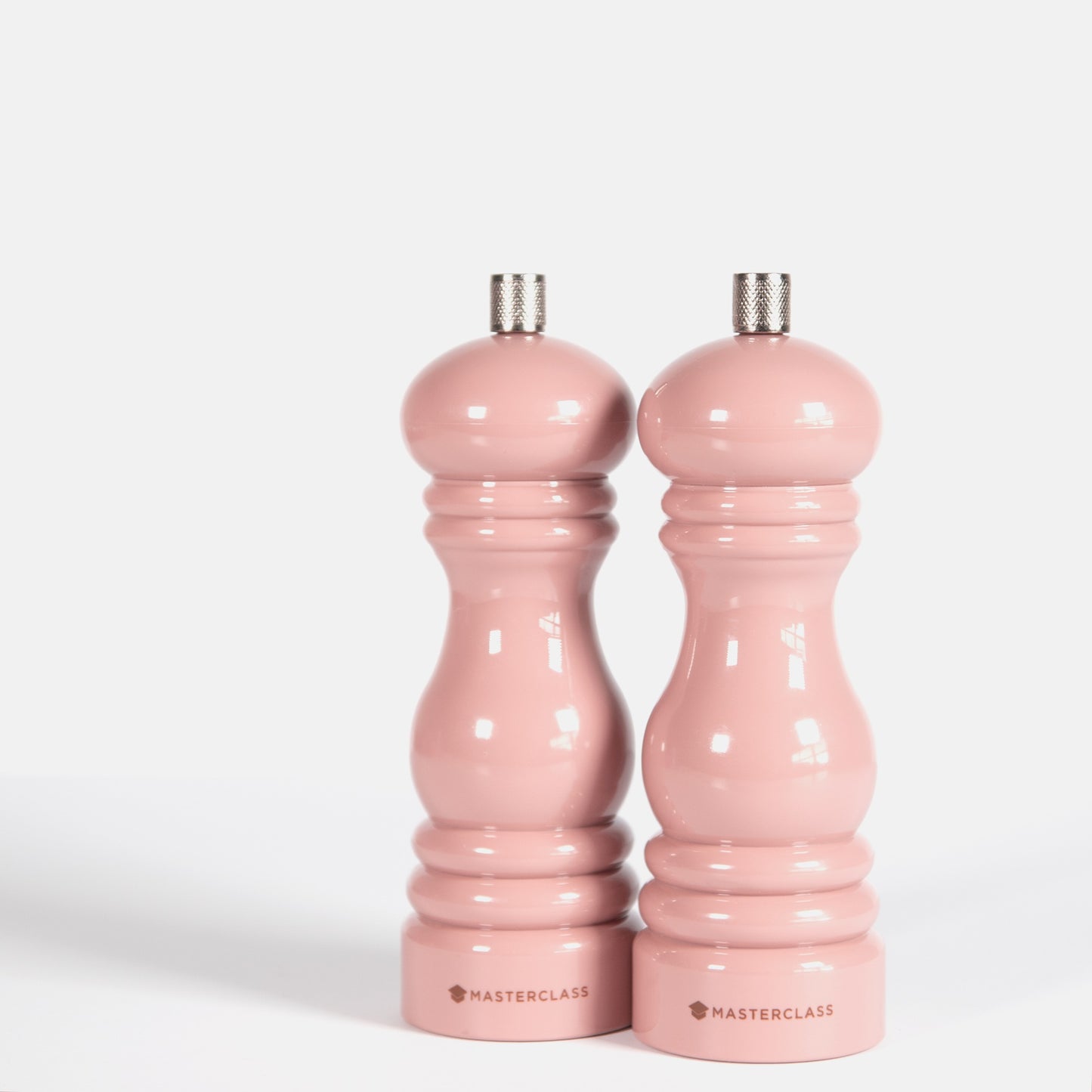 17.5cm Pink Salt and Pepper Grinders