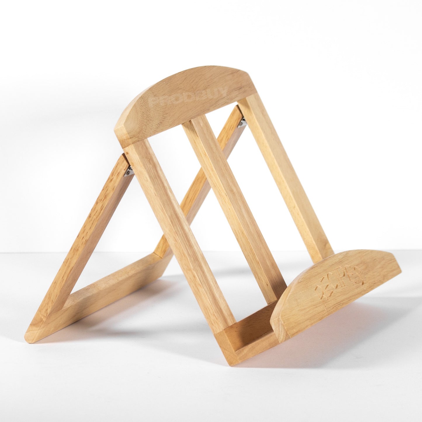 Rubberwood Recipes Cookbook Stand