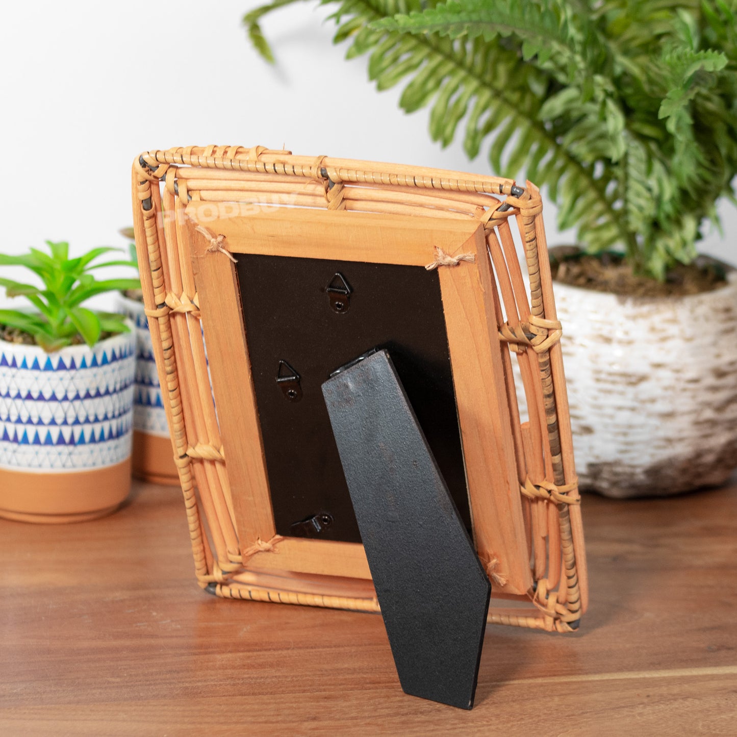 Rattan 4x6" Photo Picture Frame