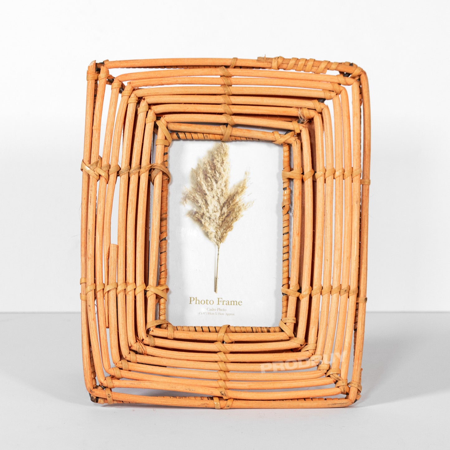 Rattan 4x6" Photo Picture Frame
