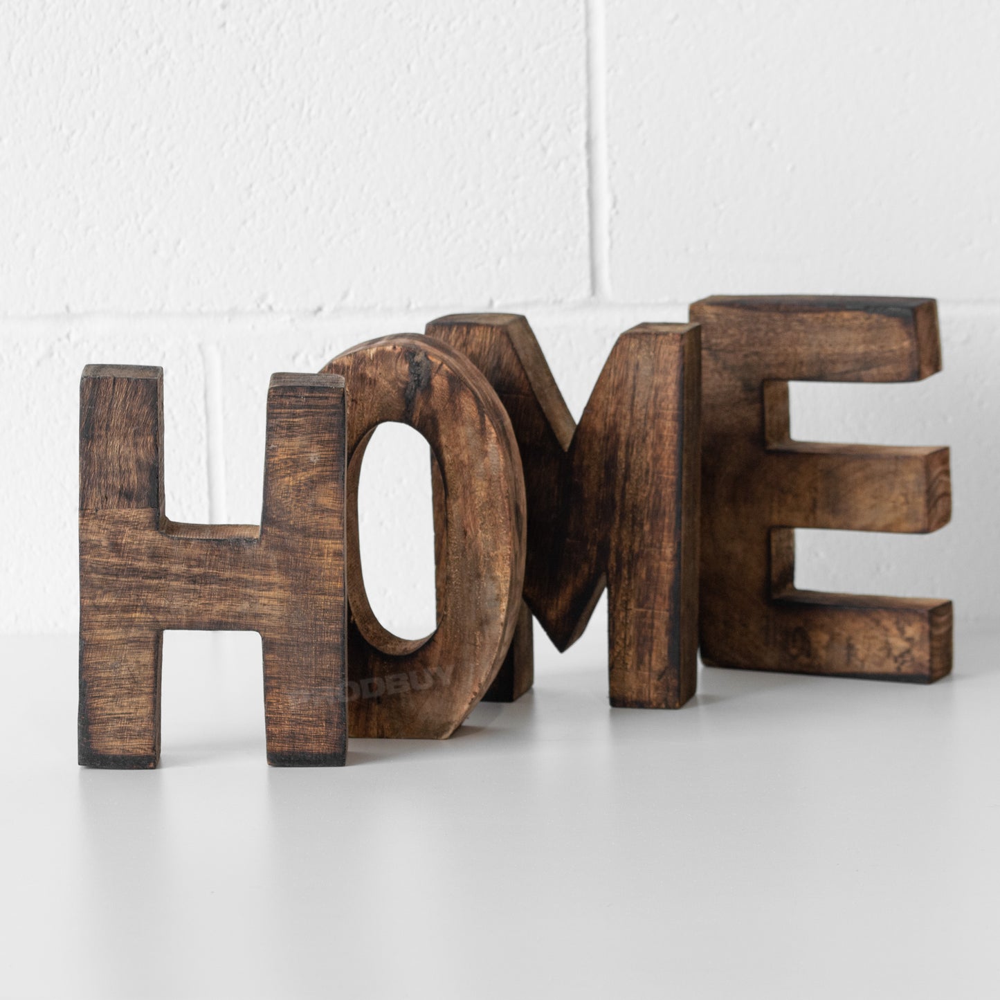 Large Wooden 'Home' Letter Blocks Set