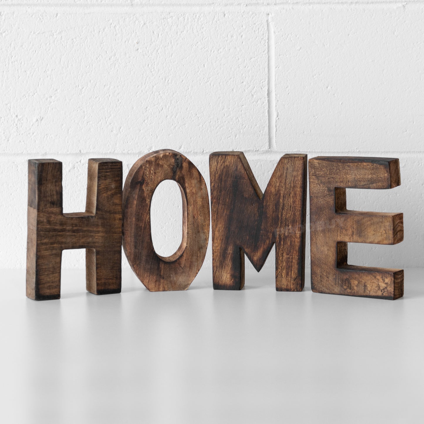 Large Wooden 'Home' Letter Blocks Set
