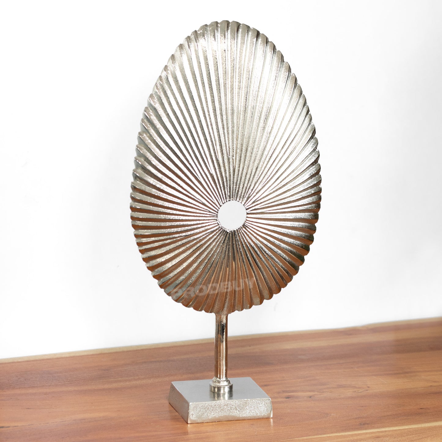 Standing 50cm Large Silver Fossil Sculpture