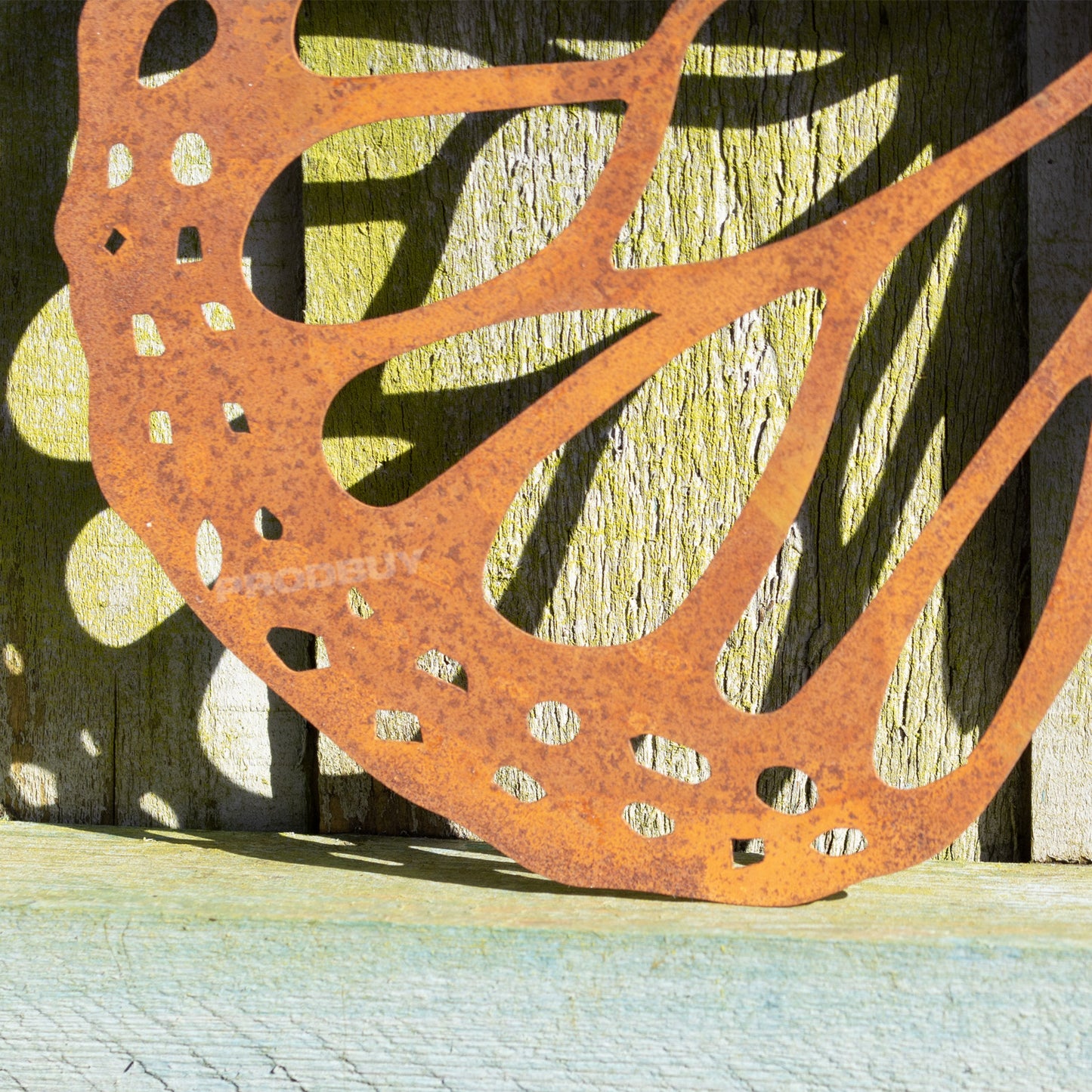 Rusty Butterfly 38cm Metal Wall Art Hanging