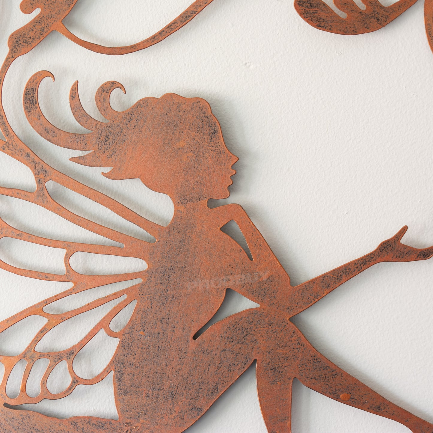 Floral Fairy 50cm Metal Wall Art