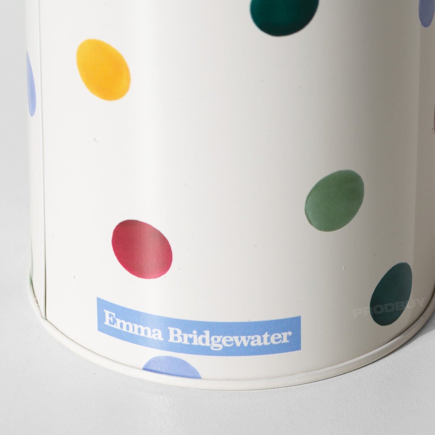 Cream Polka Dot 32cm Tall Spaghetti Canister