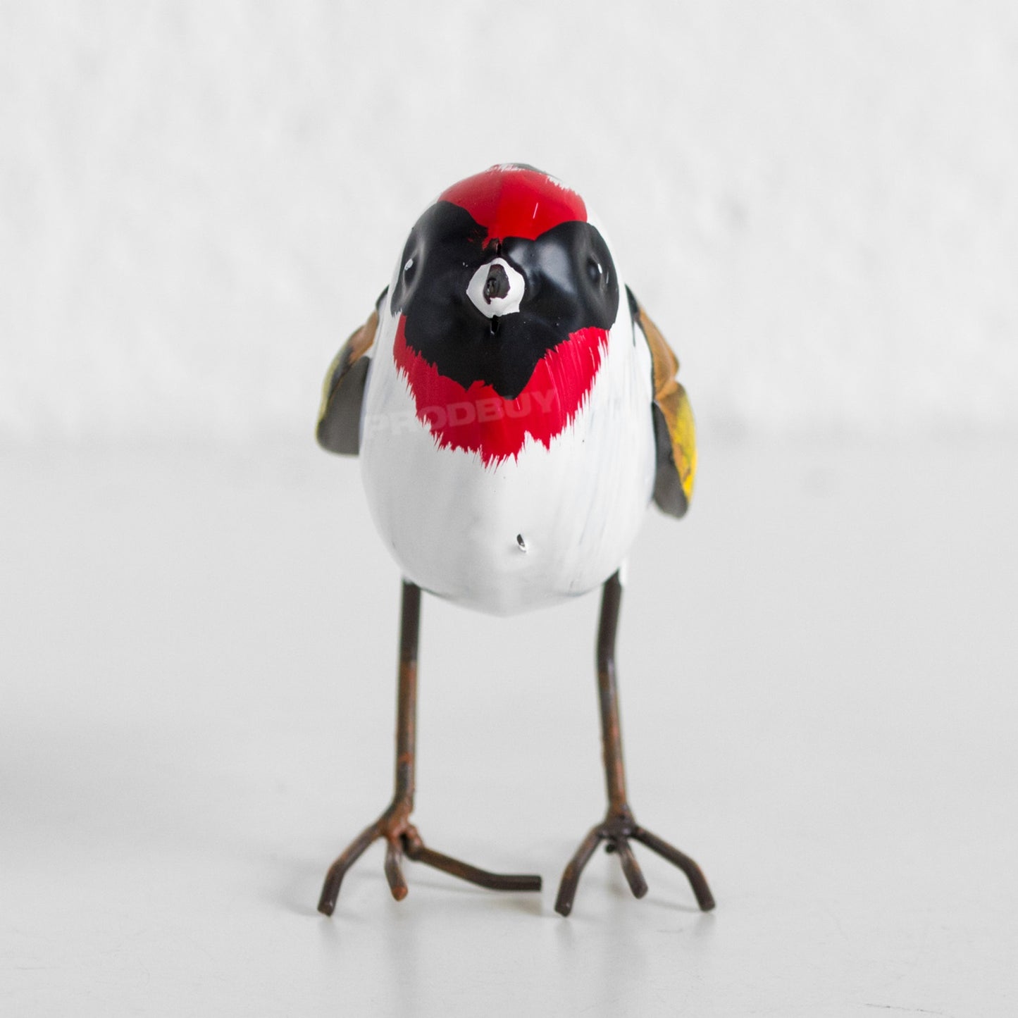 Small Goldfinch Metal Bird Garden Ornament