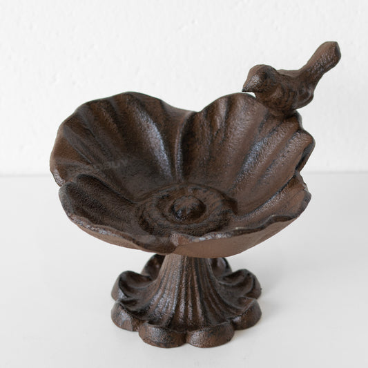 Small 15cm Flower Shaped Bird Bath Feeder