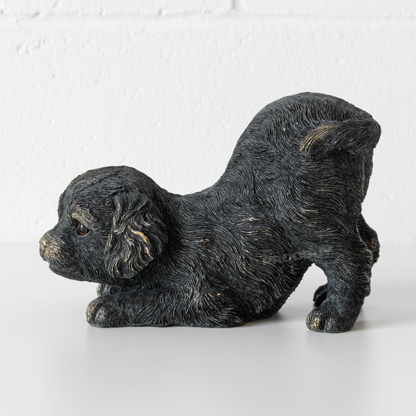 Playful Spaniel Dog Bookend Ornament
