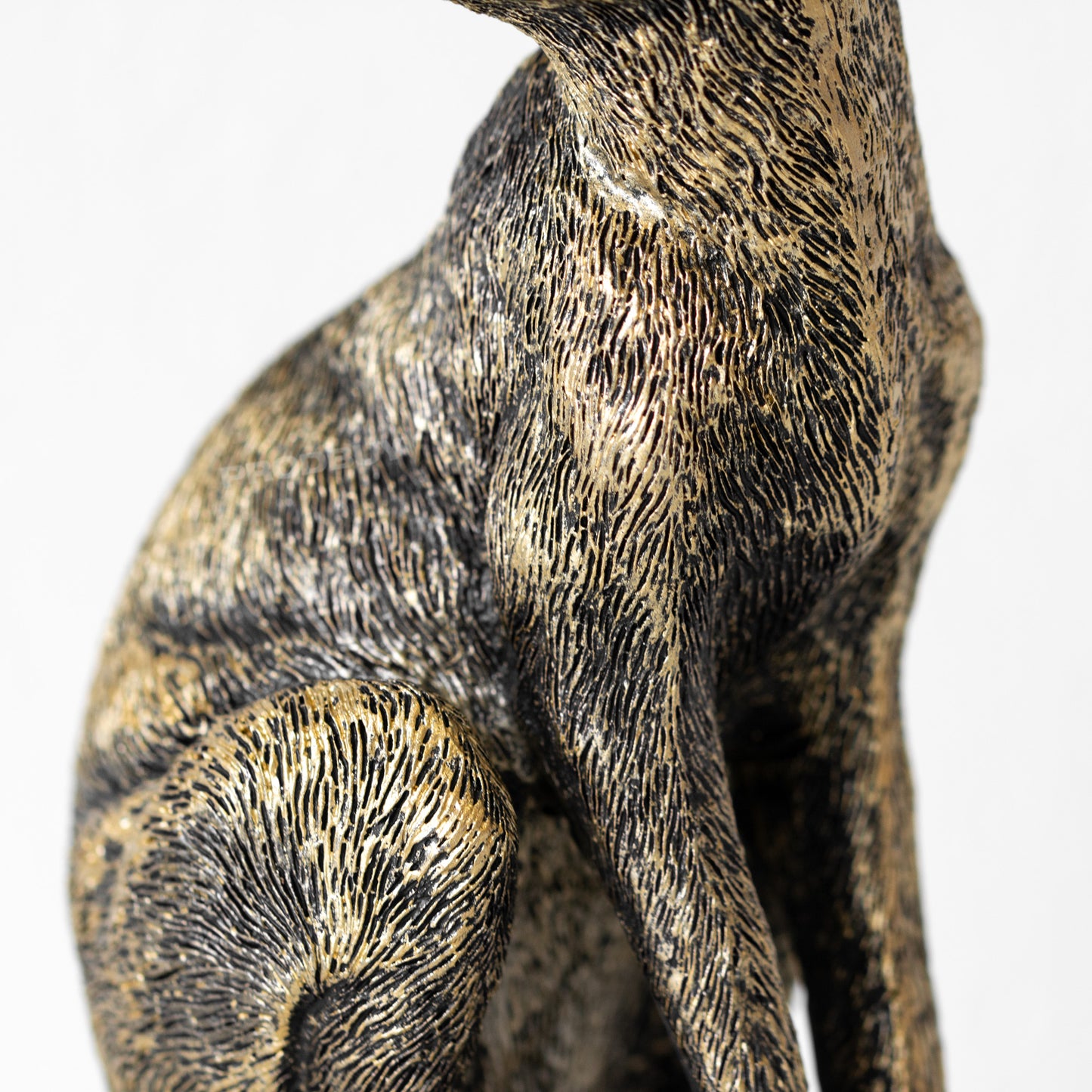 Sitting Up Hare 21cm Resin Ornament