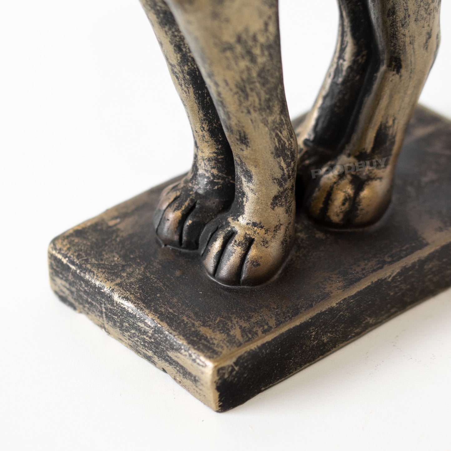 Stretching Cat 32cm Resin Ornament