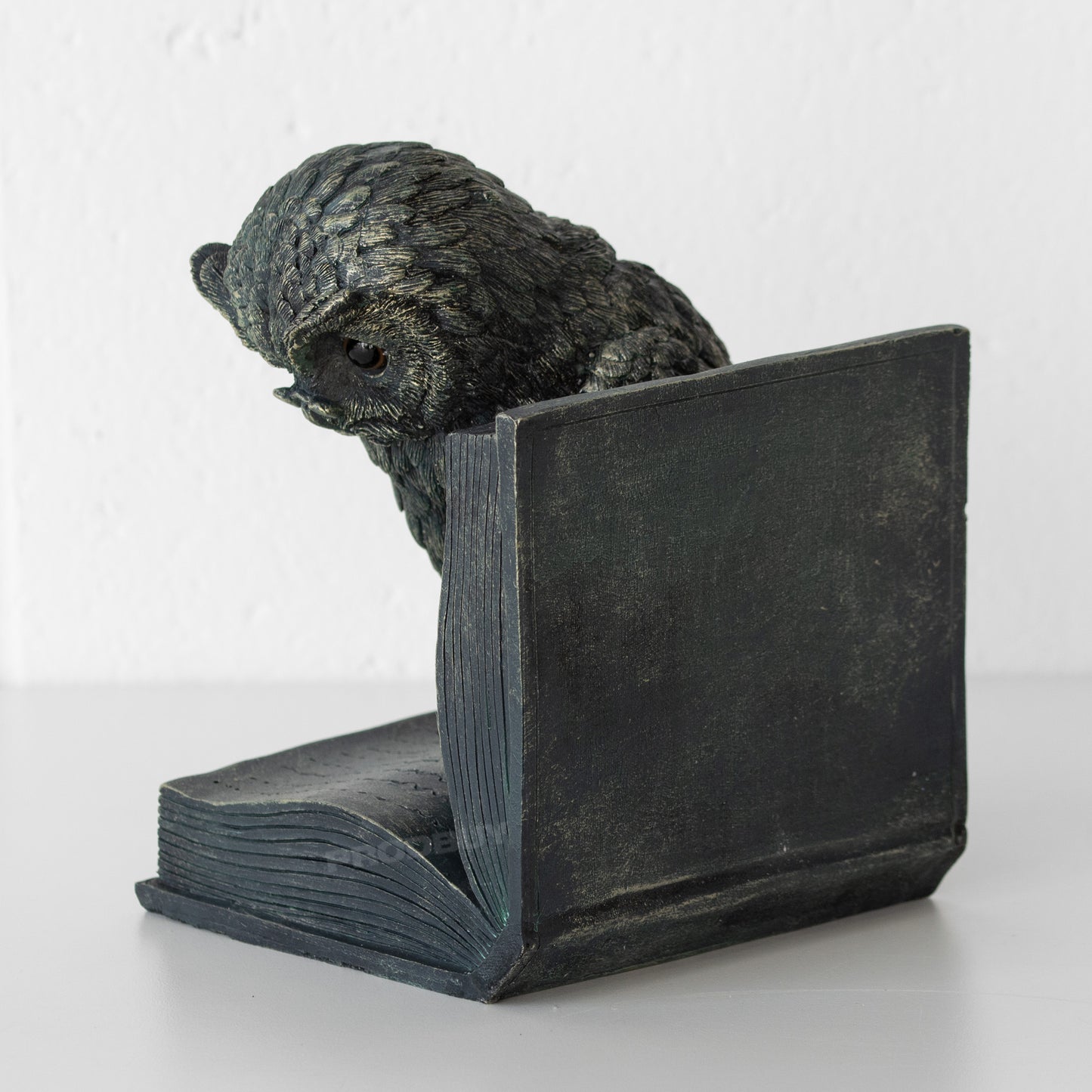 Studious Wise Owl Shelf Bookend Ornament
