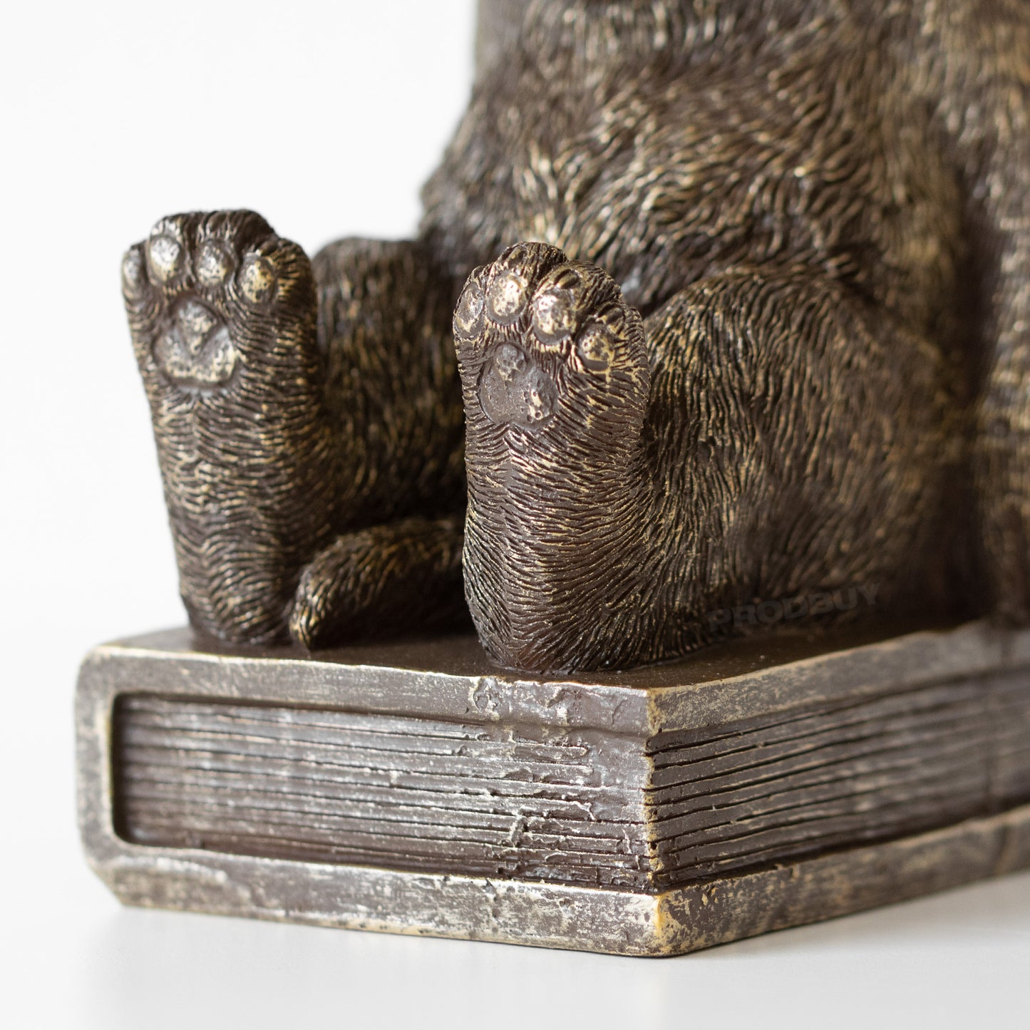 Sleepy Cat Shelf Bookend Ornament