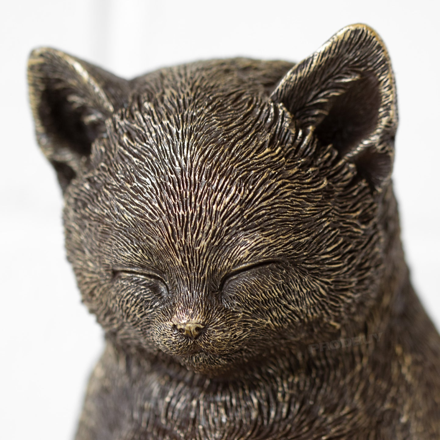 Sleepy Cat Shelf Bookend Ornament