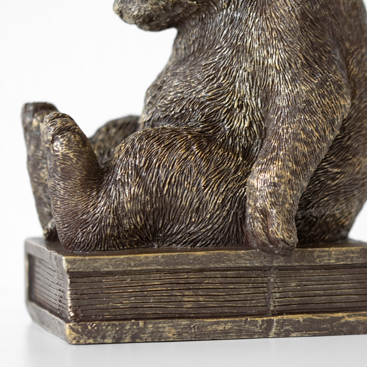 Sleepy Cat Shelf Bookend Ornament