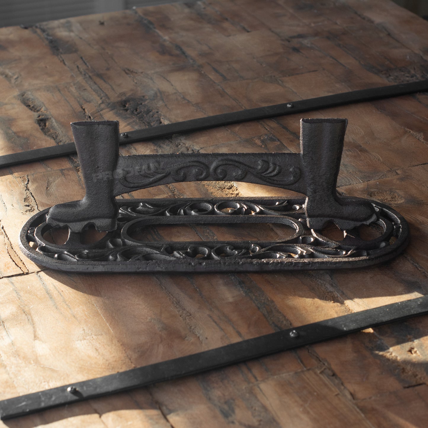 Heavy Cast Iron Garden Boot Scraper