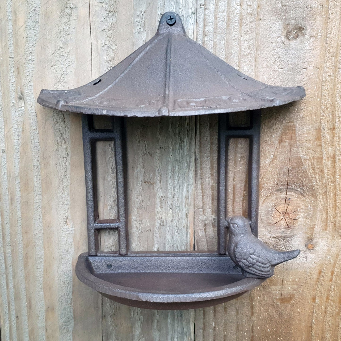 Cast Iron Pavilion Bird Feeder For Small Birds