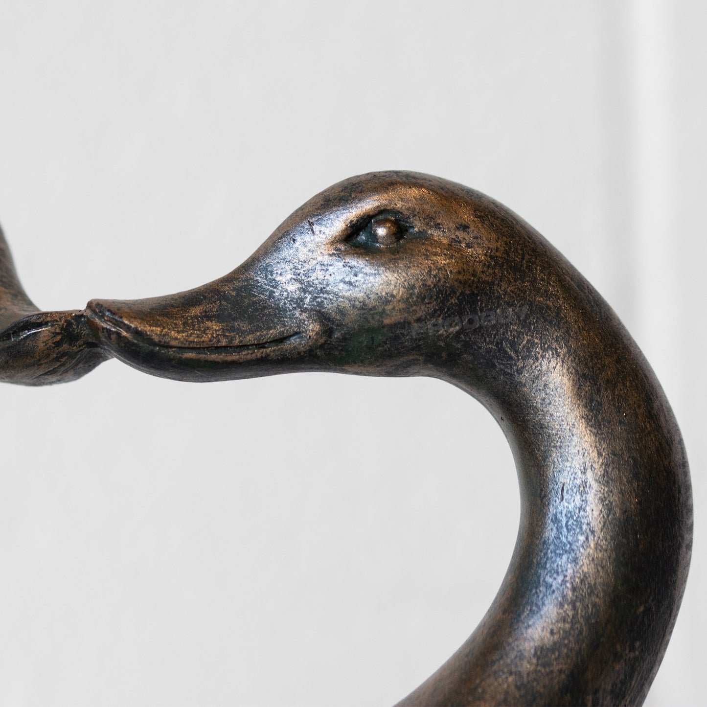 Cute Kissing Ducks Decorative Ornament