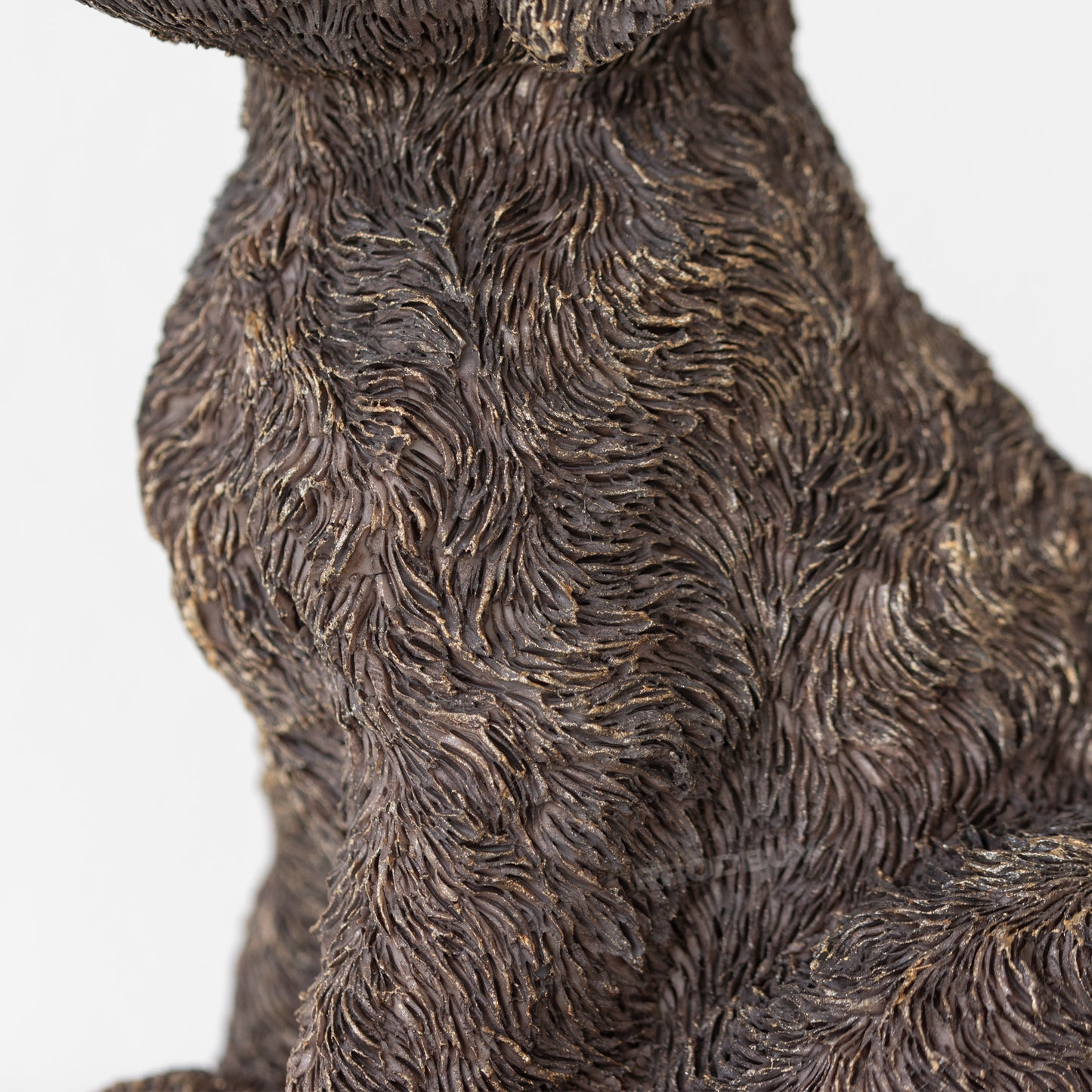 Sitting 'Antique Gold' Resin Cockapoo Ornament
