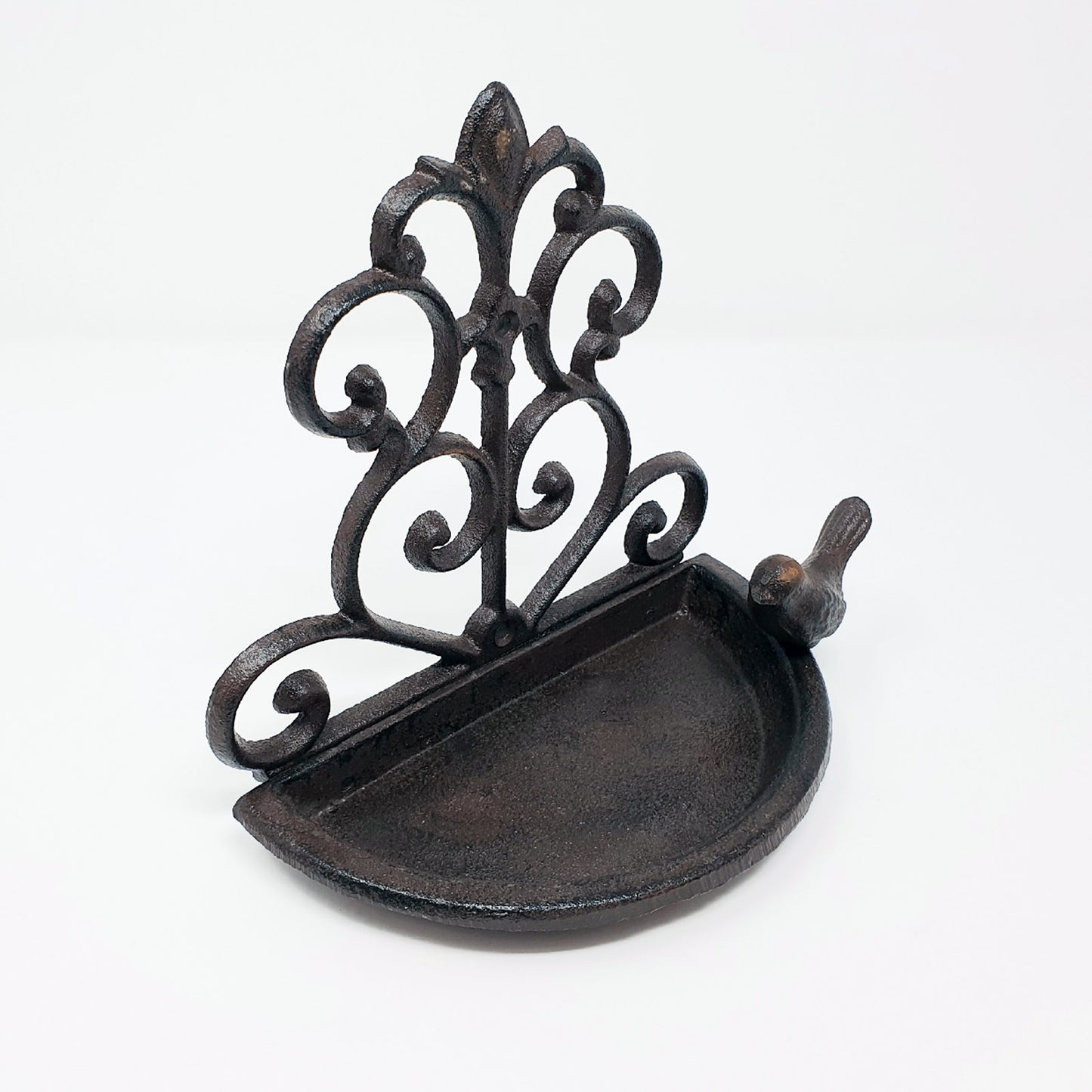 Cast Iron Bird Feeder Wall Mountable For Small Wild Birds