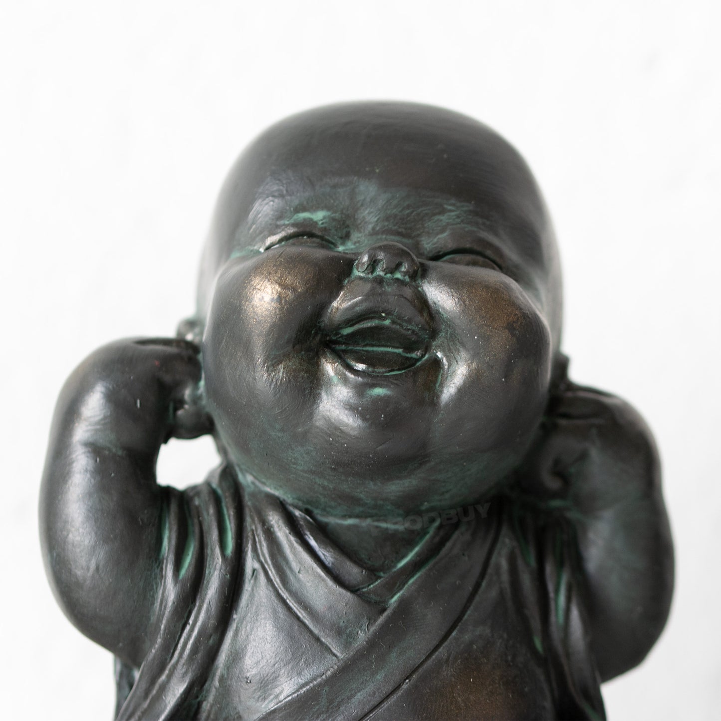 Set of 3 Monks See Hear Speak No Evil Wise Buddha Ornaments