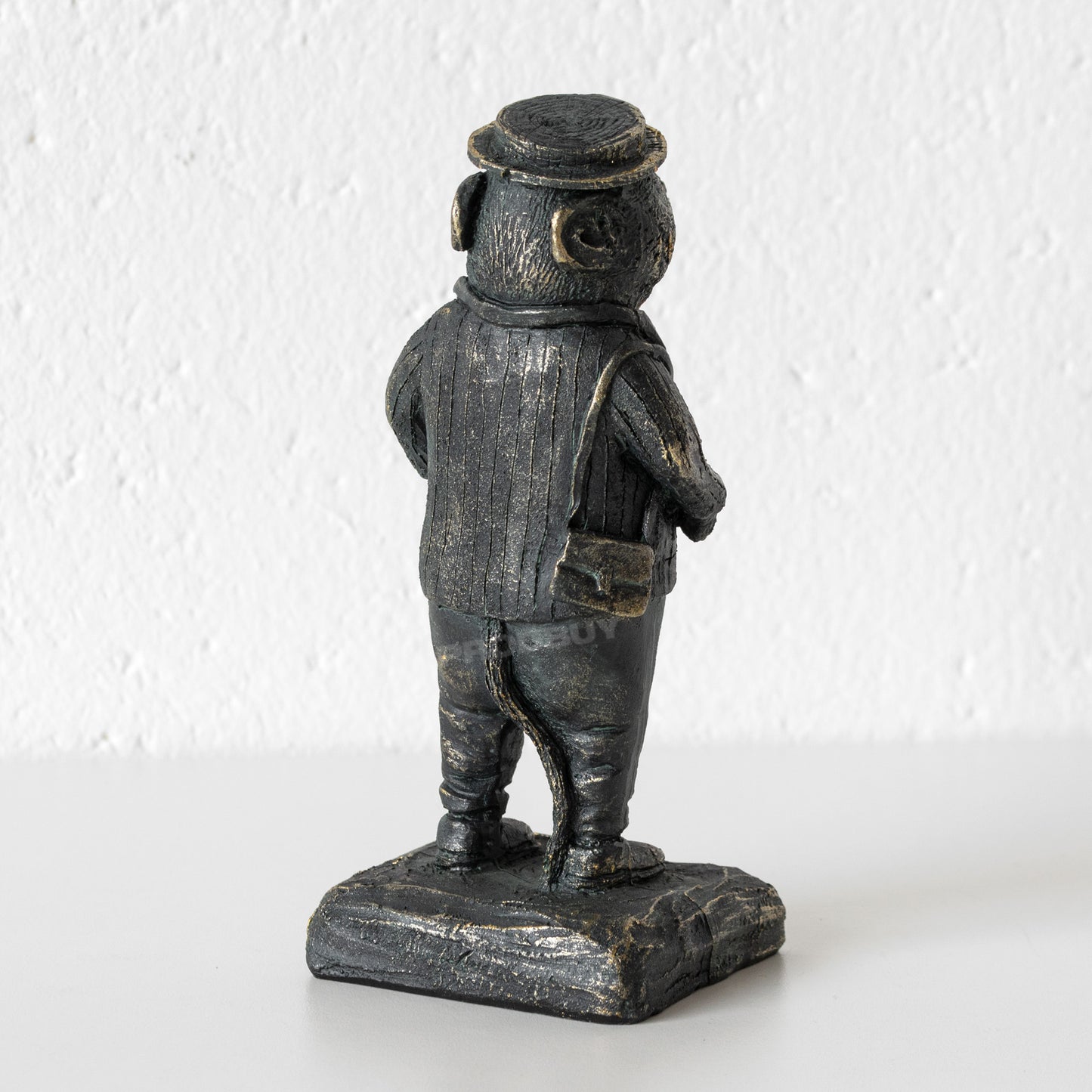 Dapper Rat In Suit & Hat Resin Ornament