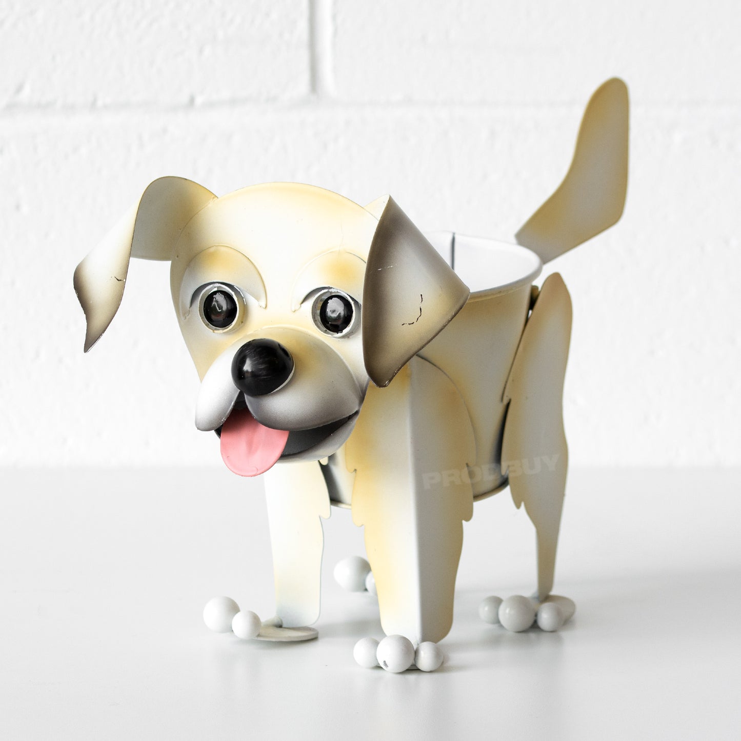Nodding Labrador Garden Planter Ornament