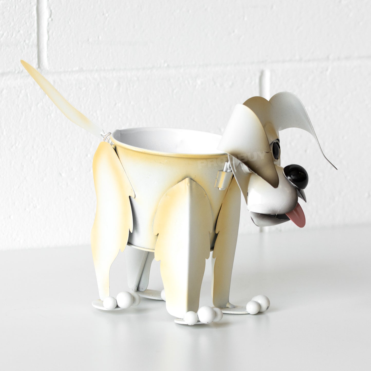 Nodding Labrador Garden Planter Ornament