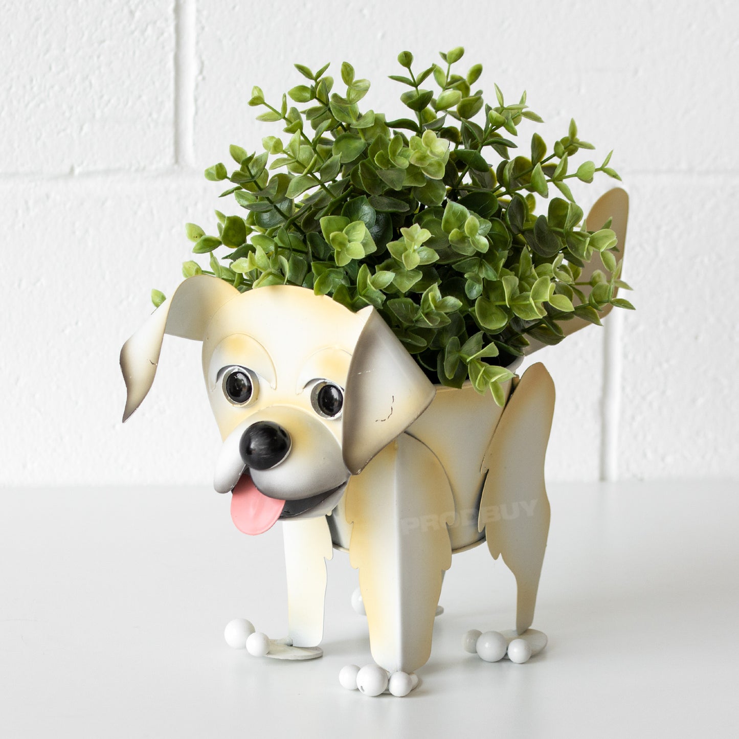 Nodding Labrador Garden Planter Ornament