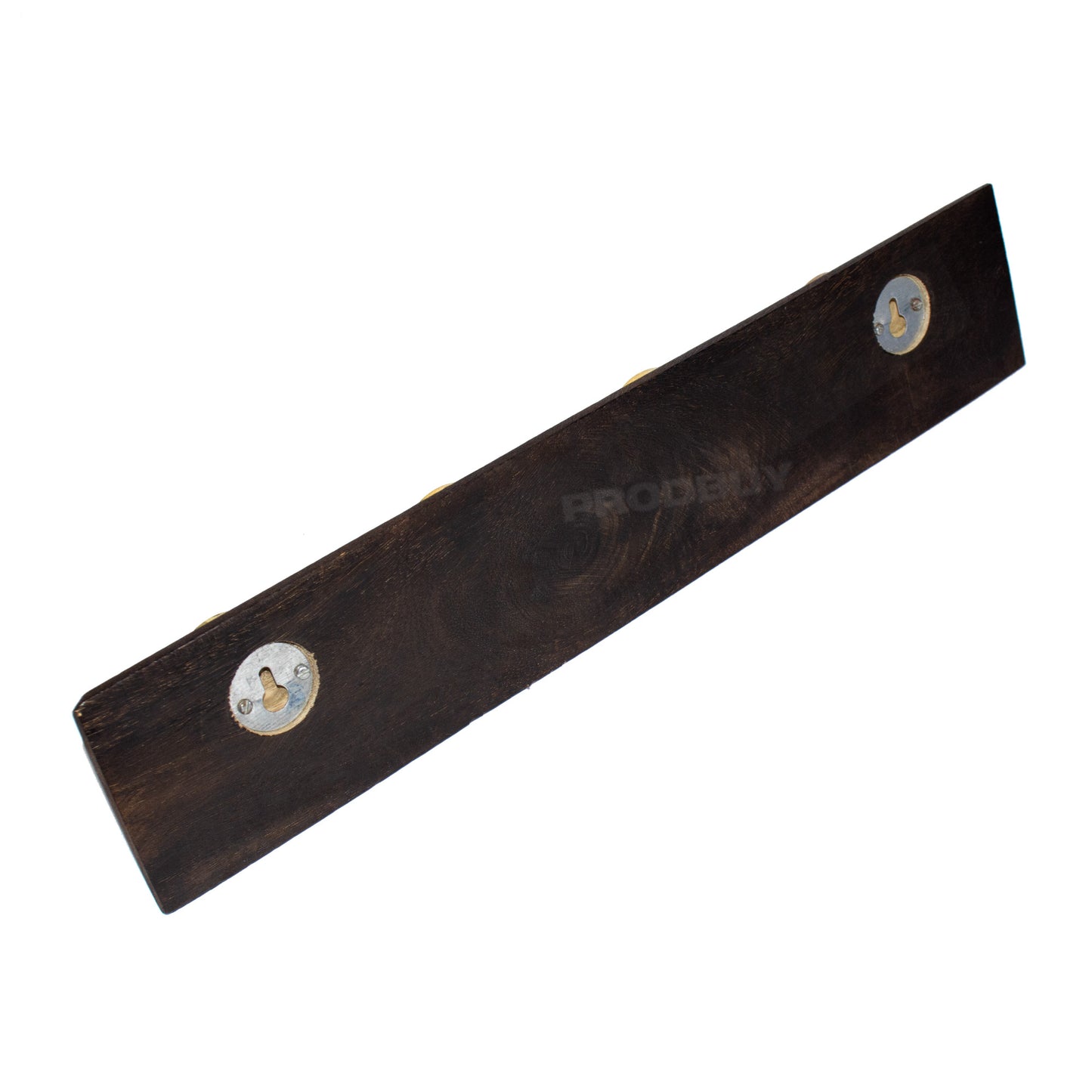 Gold Bees Solid Wood 4 Wall Coat Hooks Hanger