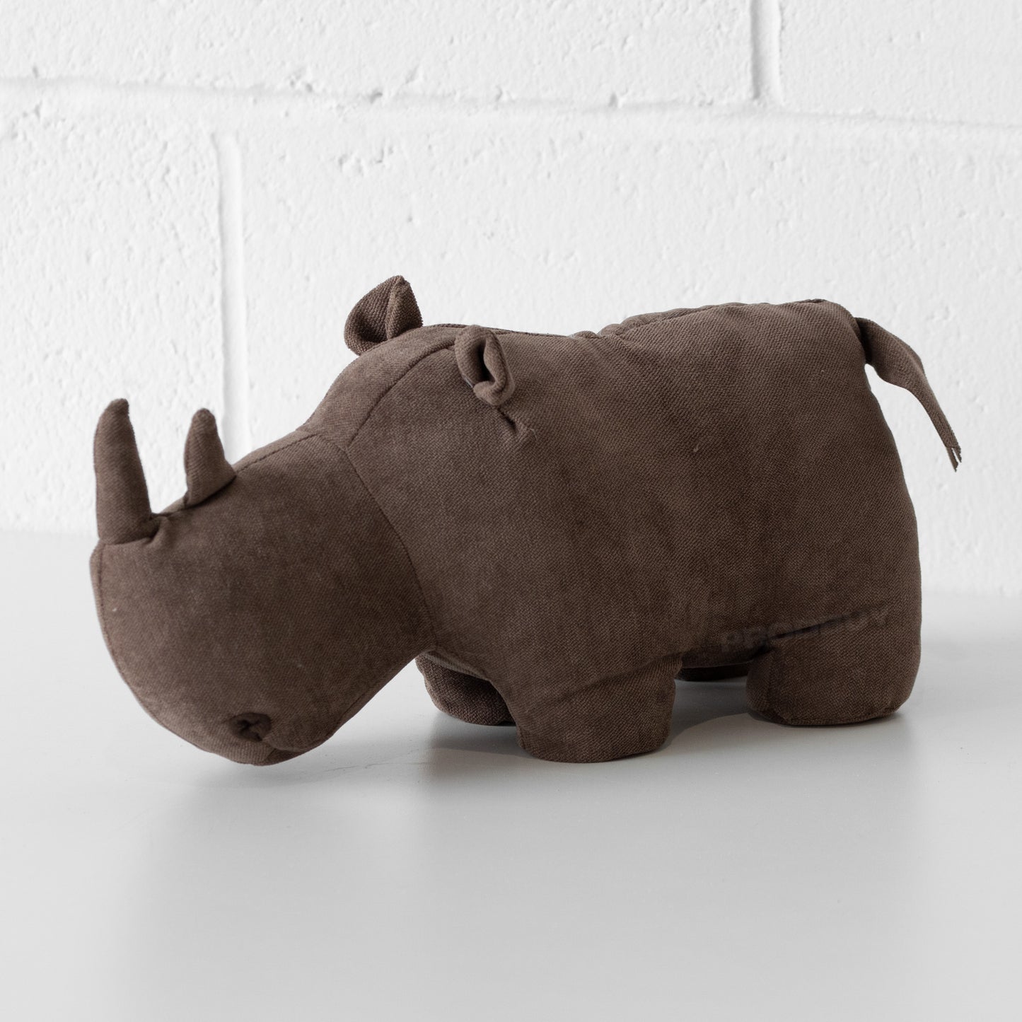 Rhinoceros Fabric Door Stop