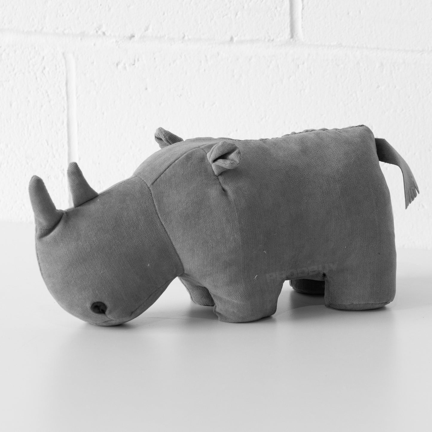 Rhinoceros Fabric Door Stop