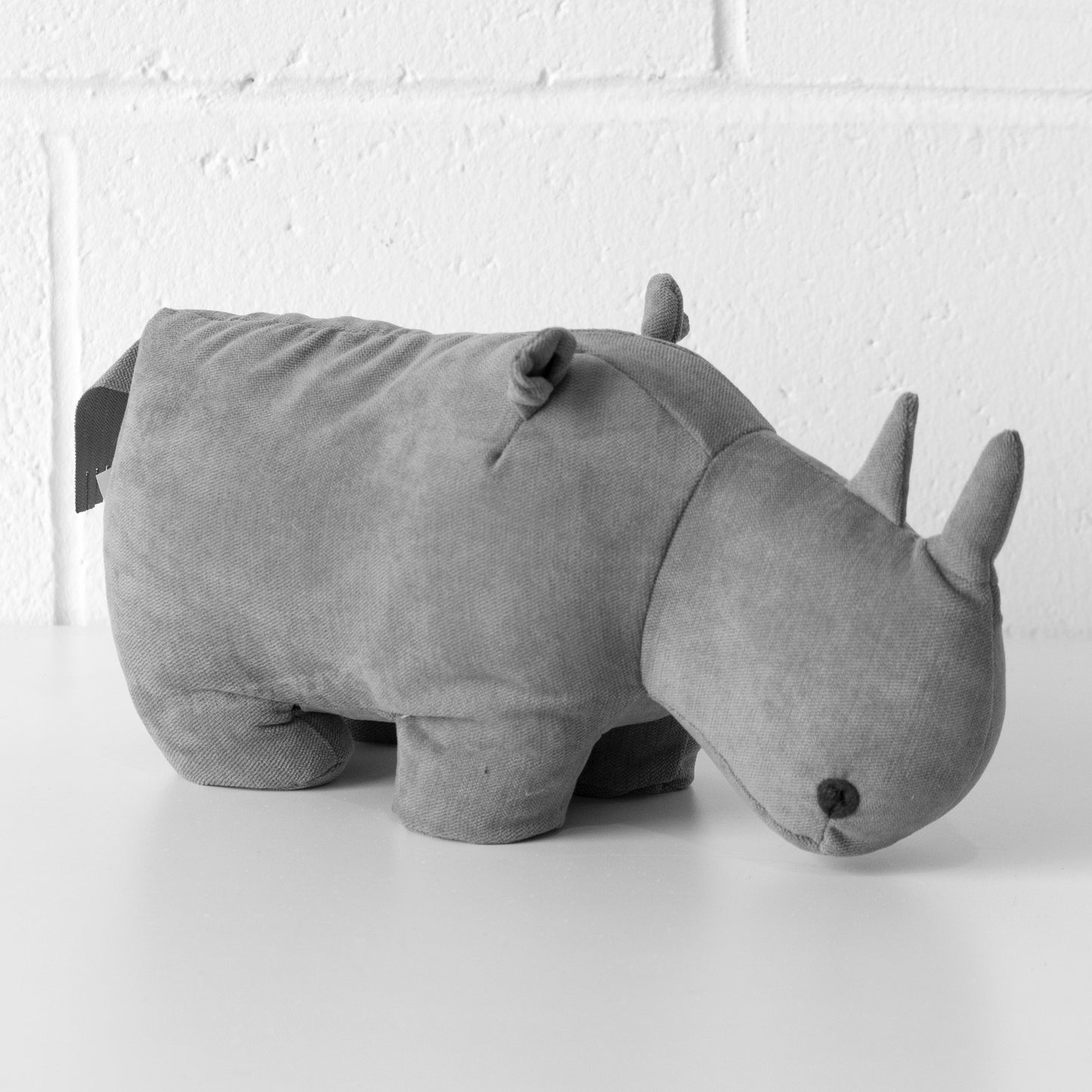 Rhinoceros Fabric Door Stop