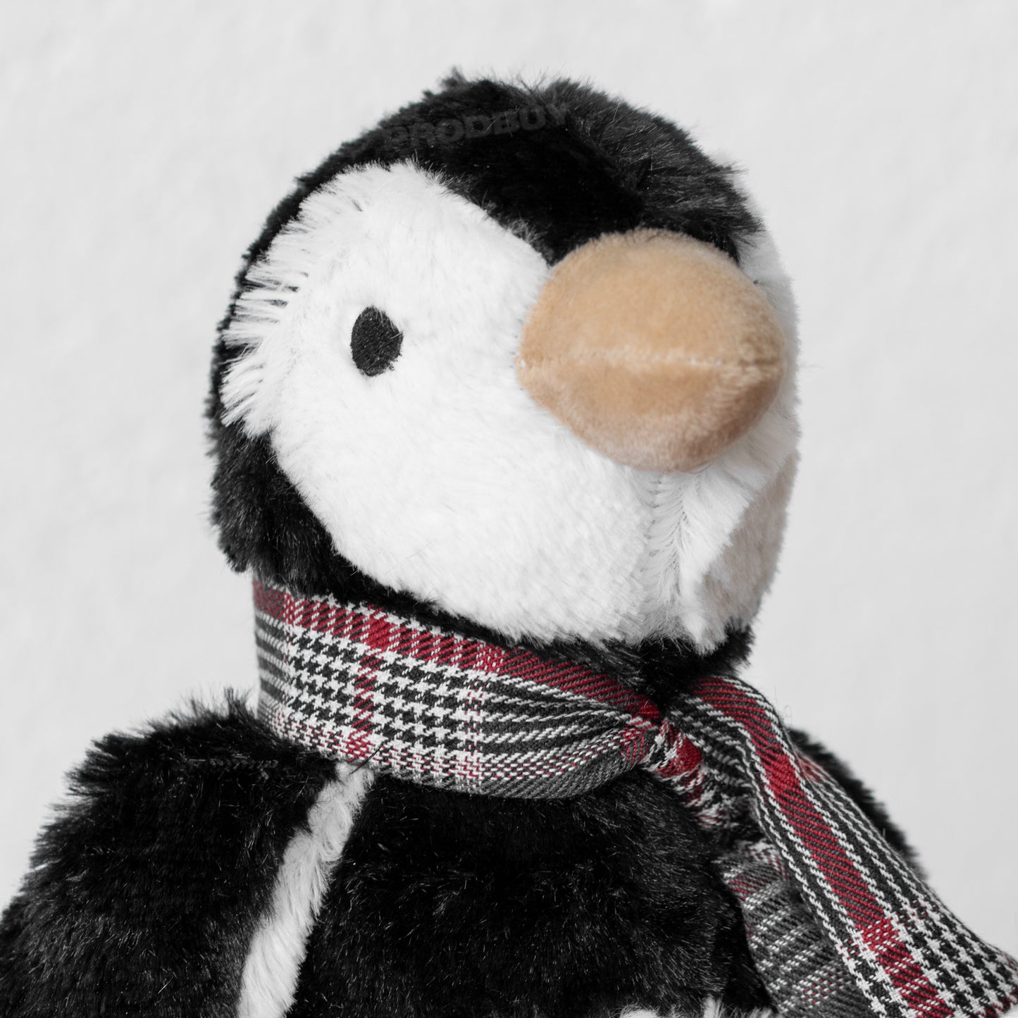 Black & White Penguin with Scarf Door Stop