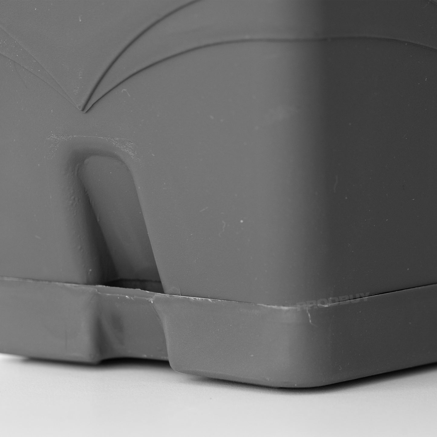 49cm Rectangular Plastic Grey Garden Planters