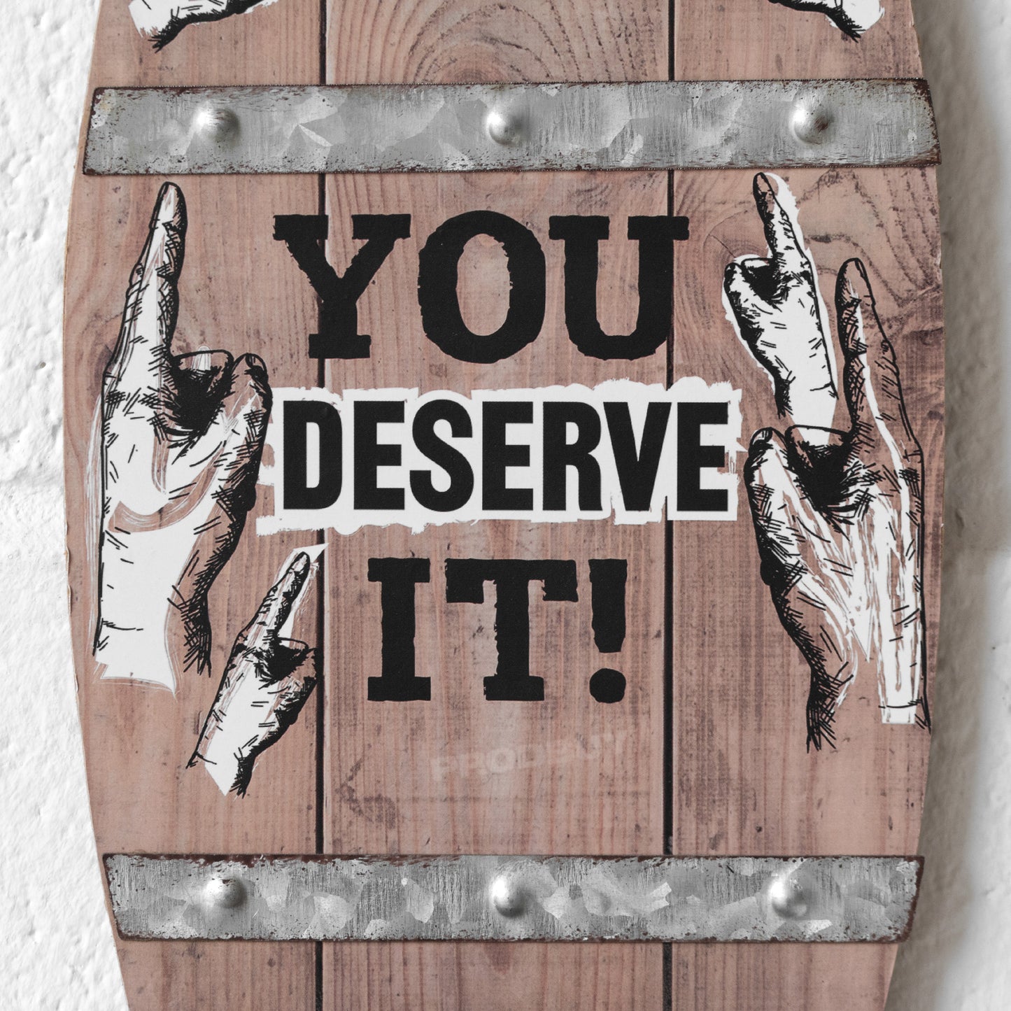 Retro Barrel Wall Mounted Bottle Opener