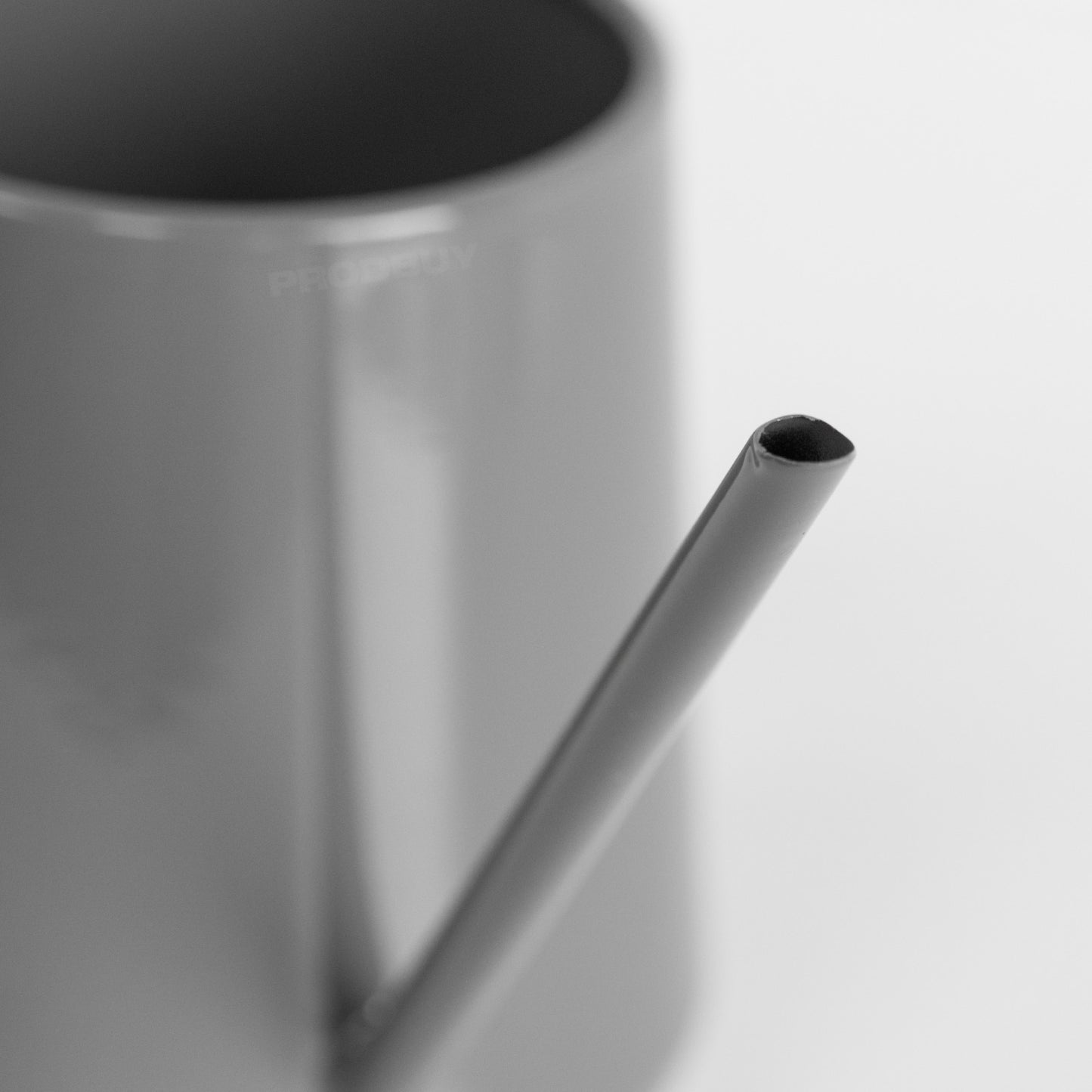 Small Vintage Metal Grey Indoor Watering Can