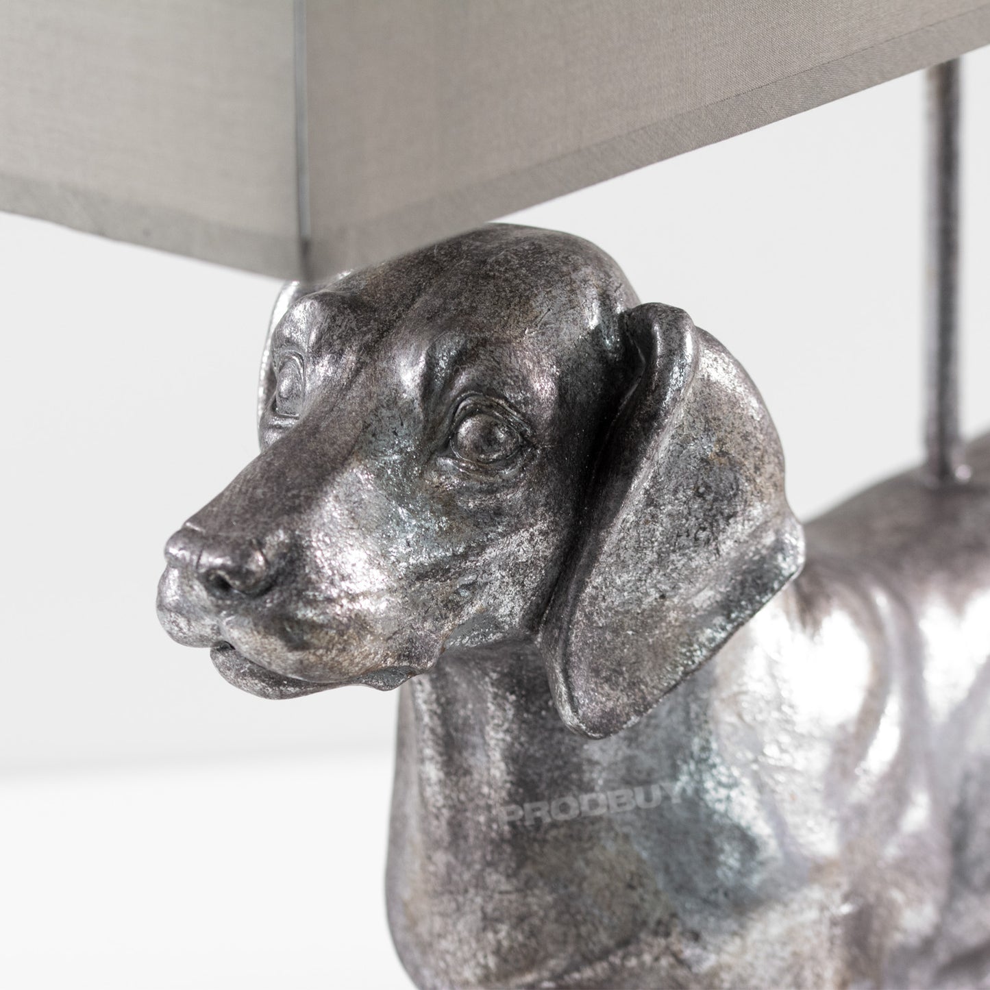 Large Dachshund Ornament Vintage Style Table Lamp for the Living Room