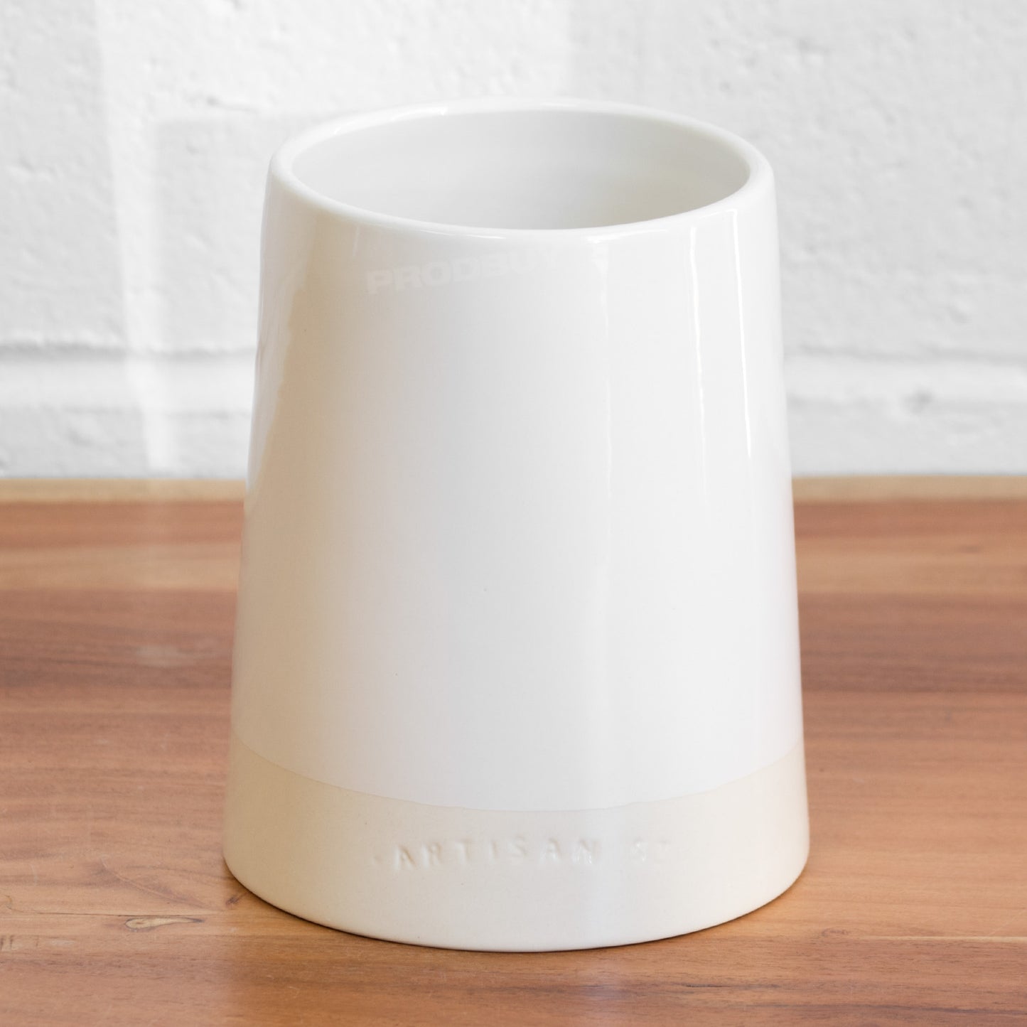 Large Ceramic Kitchen Utensil Storage Pot
