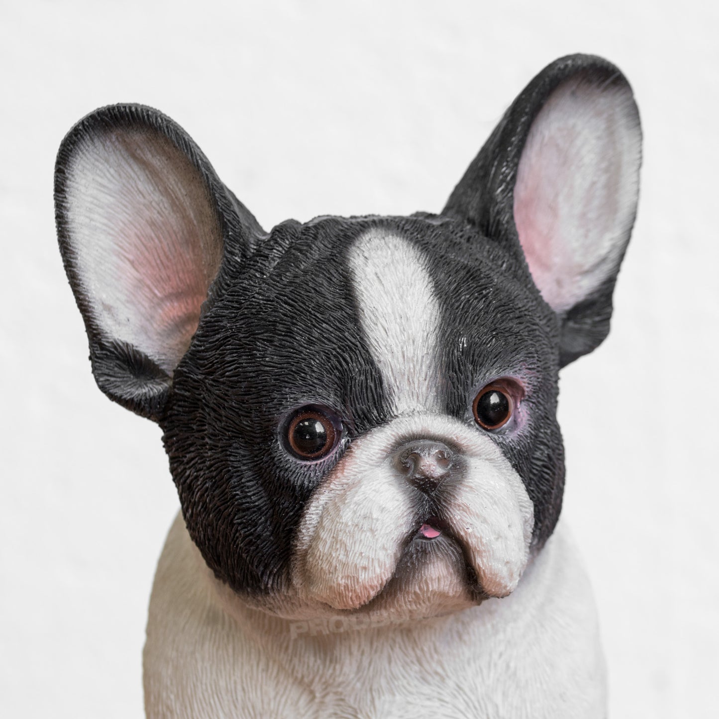Sitting French Bulldog Puppy Resin Ornament