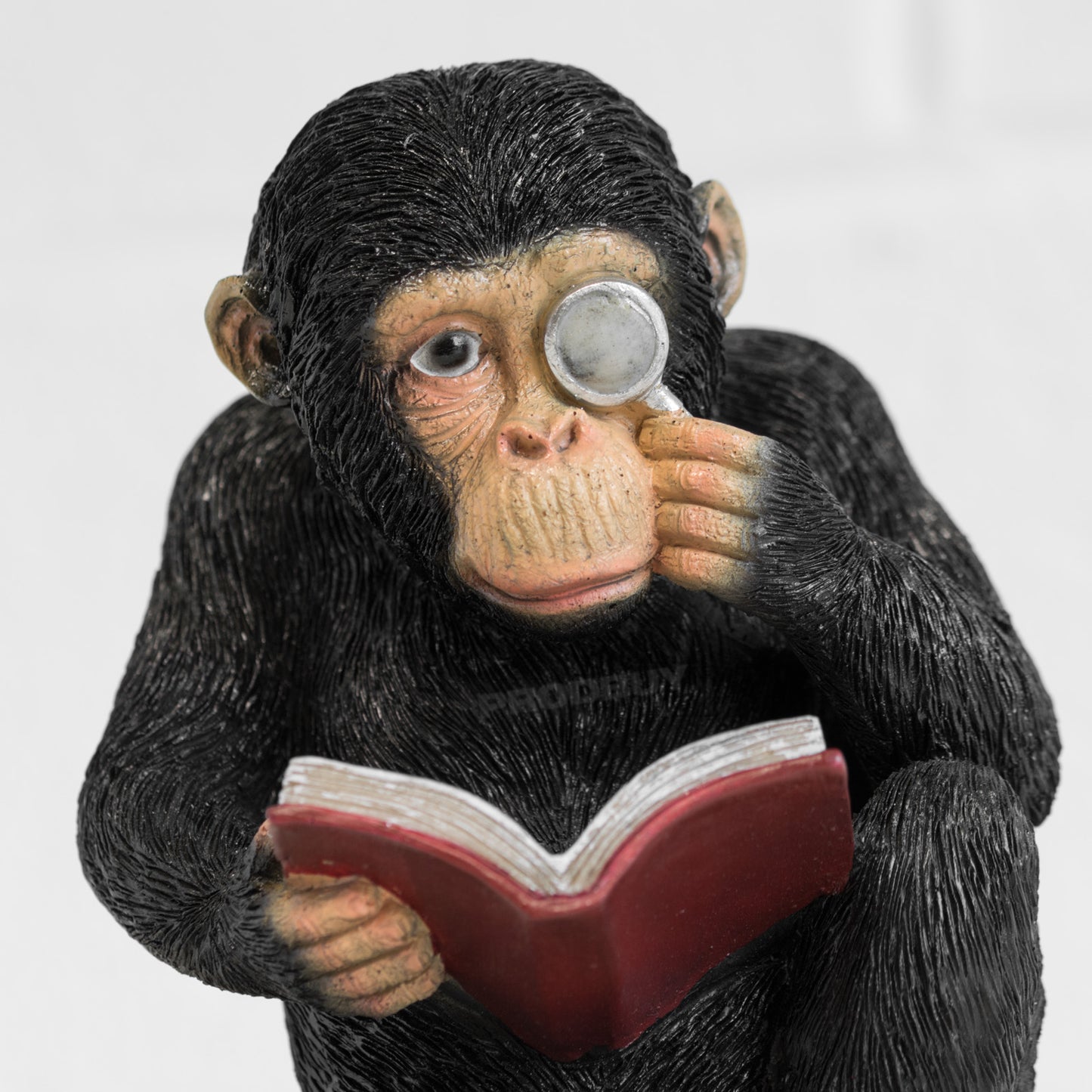 Pair of Novelty Reading Monkey Bookends