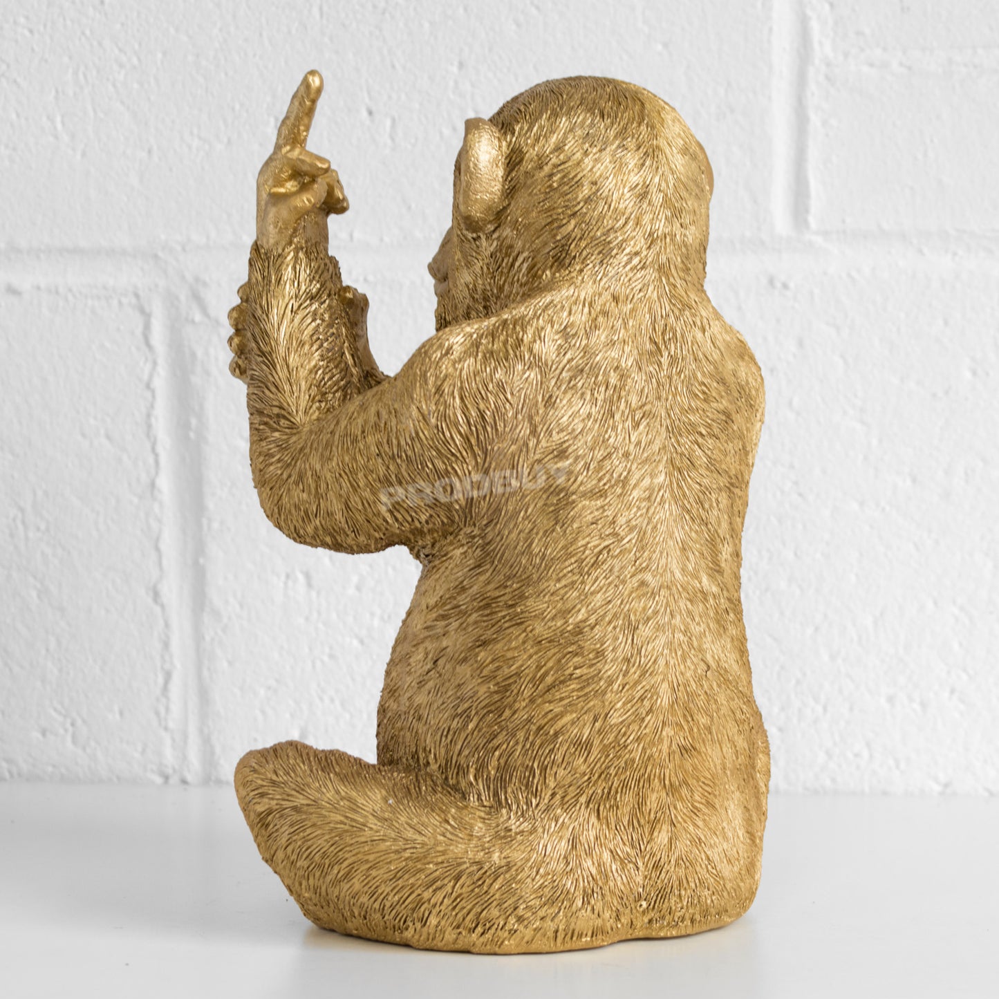 Large Rude Up Yours Monkey Ornament