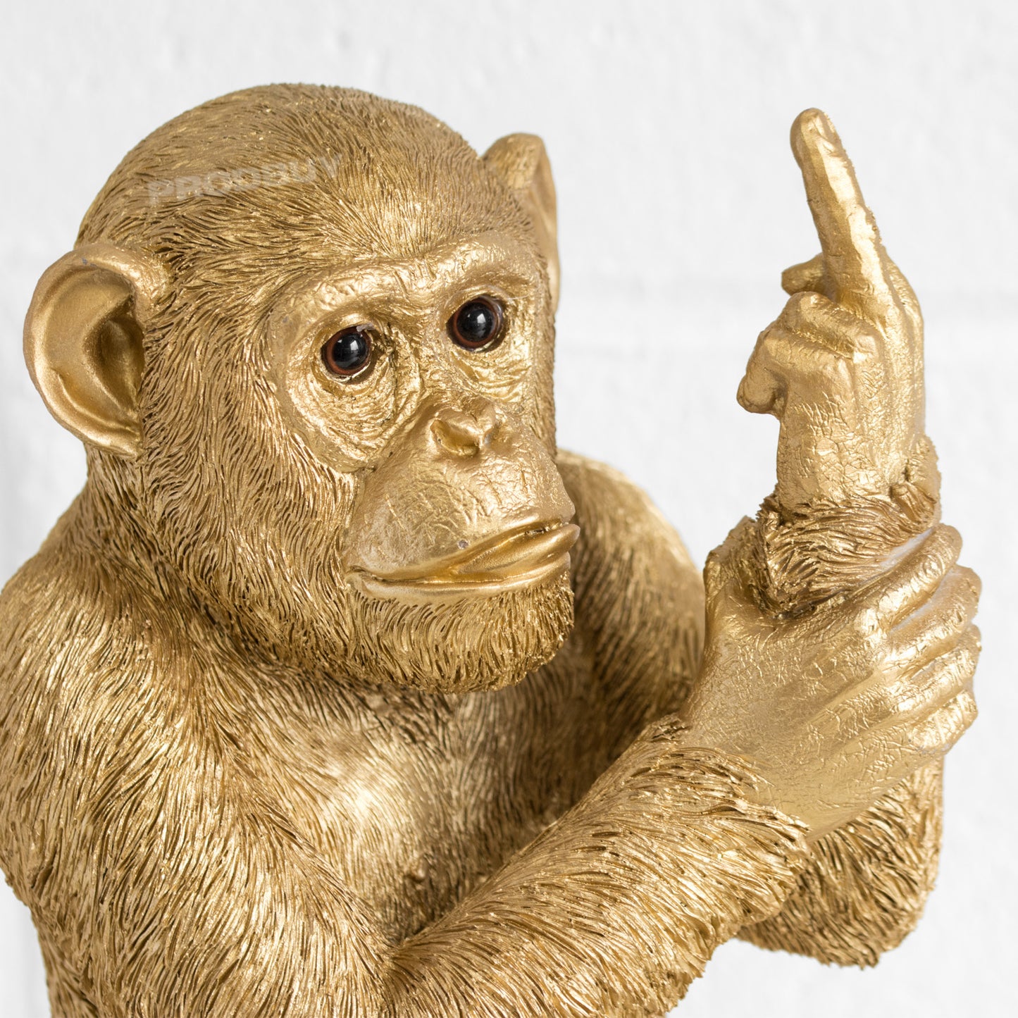 Large Rude Up Yours Monkey Ornament