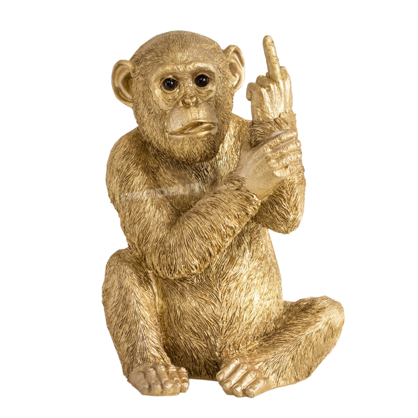 Large Rude Up Yours Monkey Ornament
