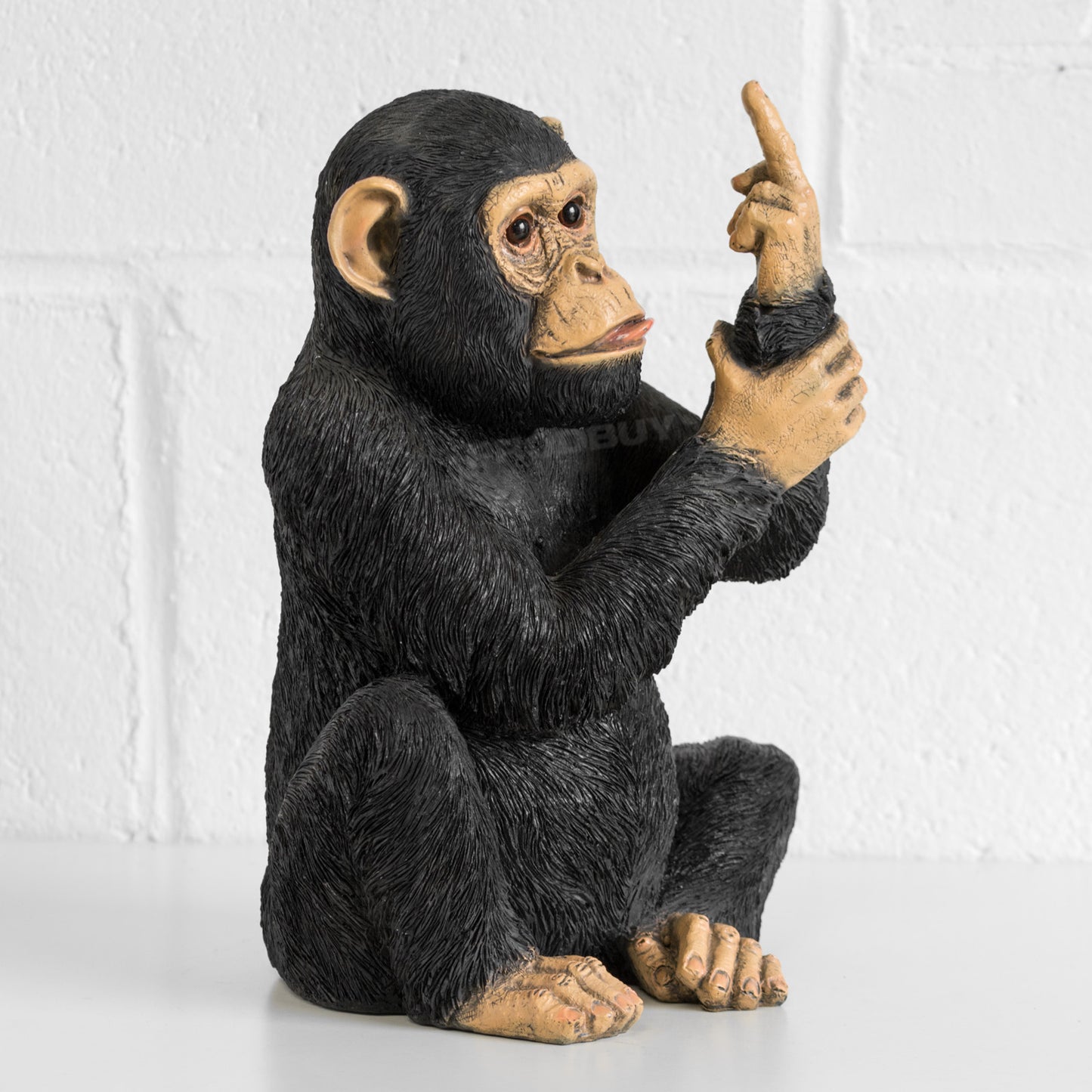 Large Rude Up Yours Monkey Ornament