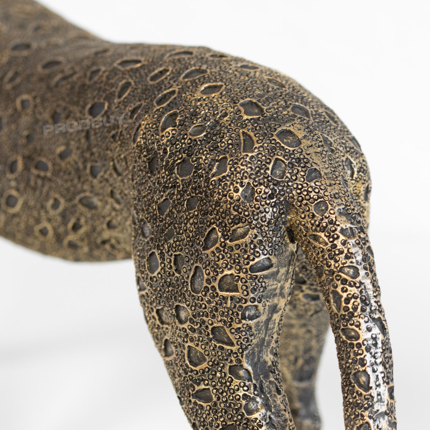 Large Resin Leopard Big Cat Ornament
