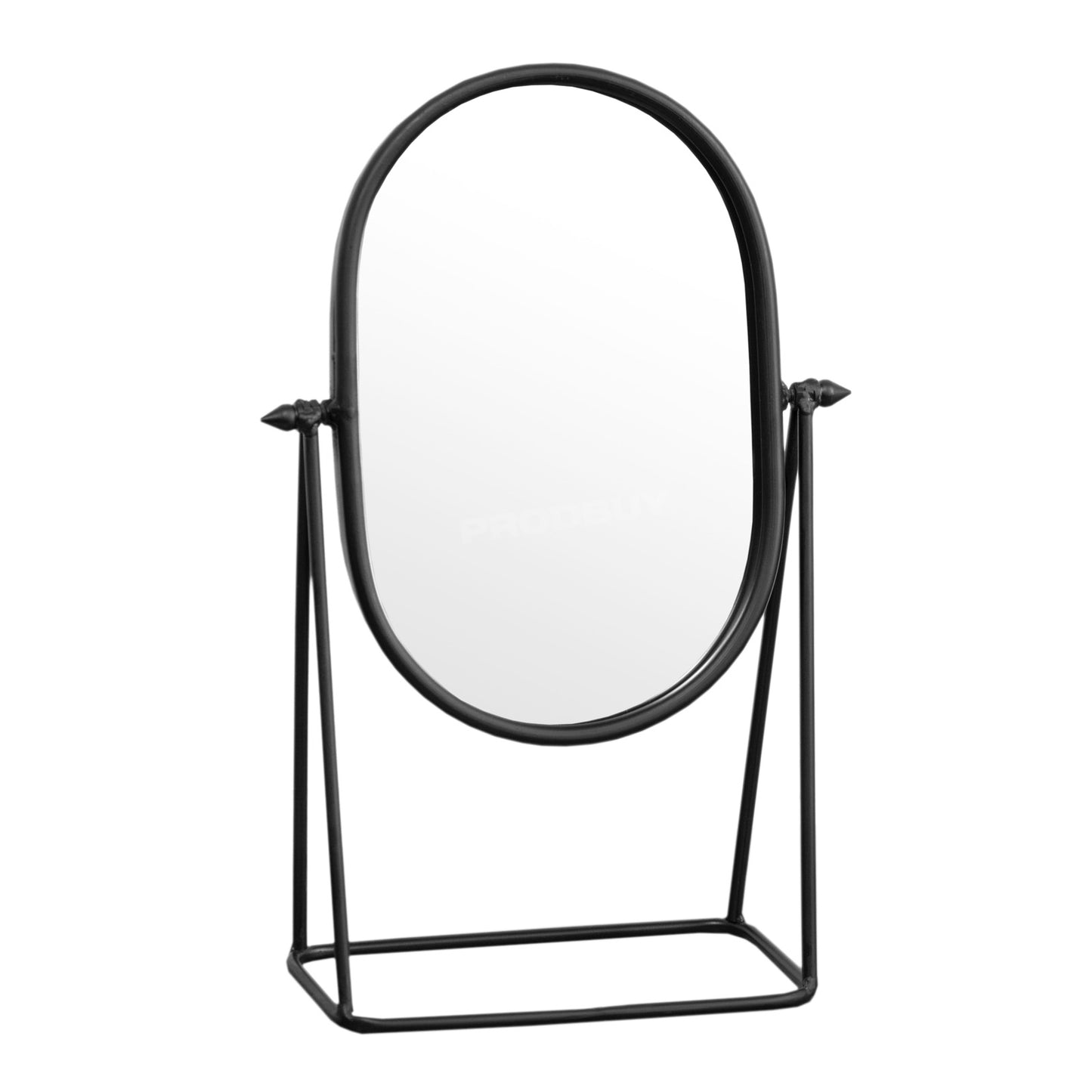 Industrial Table Mirror Freestanding Cheval Dressing Table Bathroom Shaving