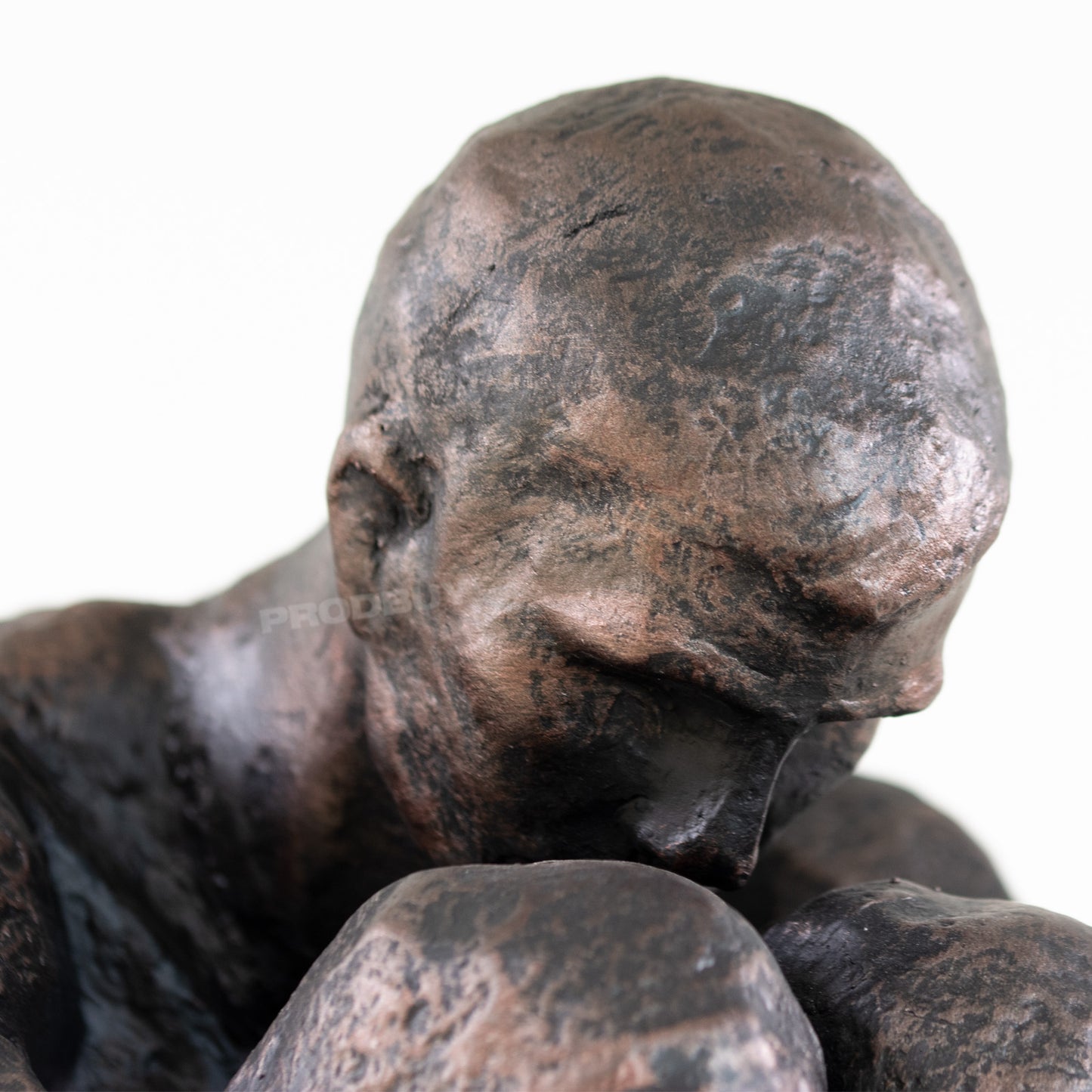 Large Sitting Man Garden Ornament Sculpture