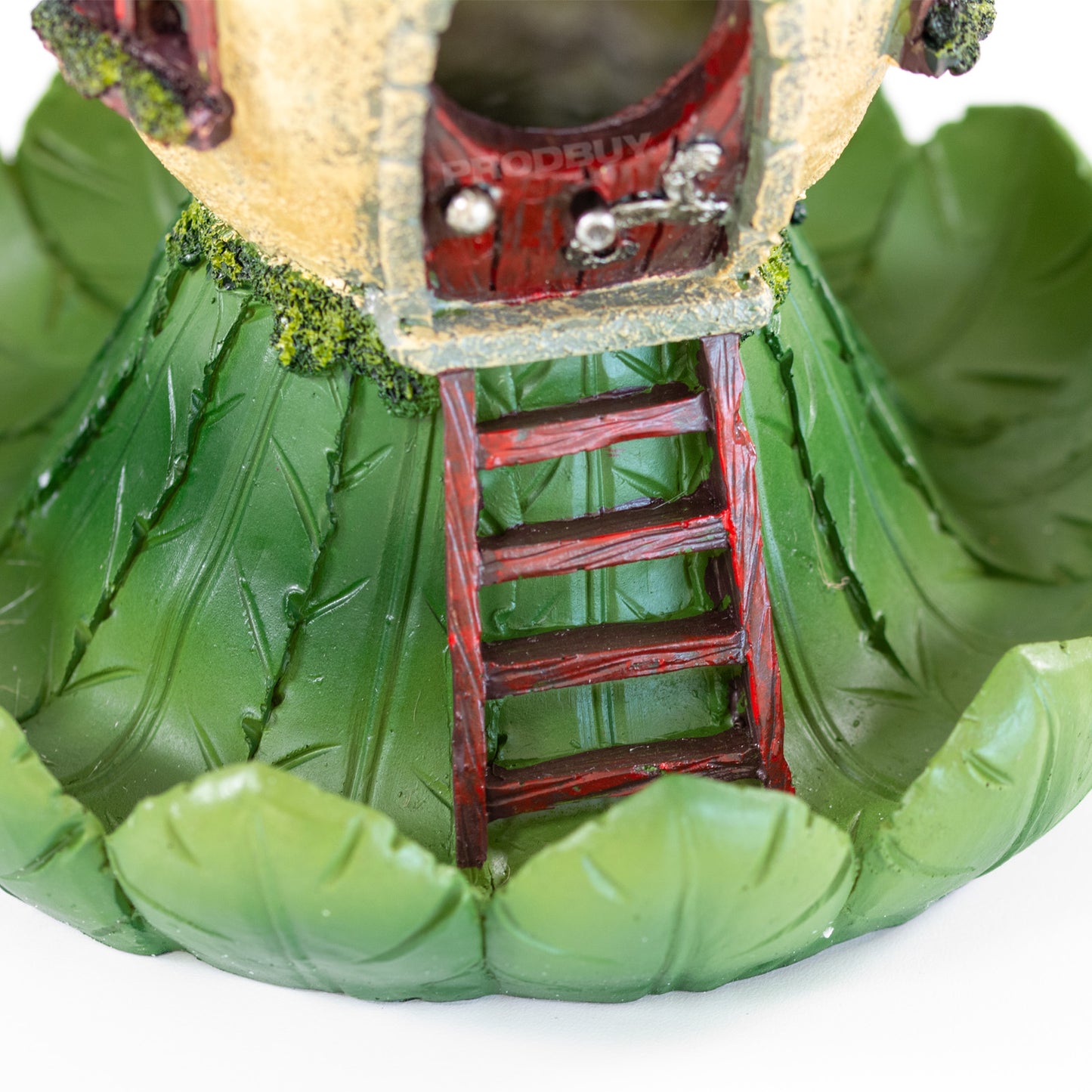 Resin Hanging Bird House - Pixie House Fairy Garden Style Design