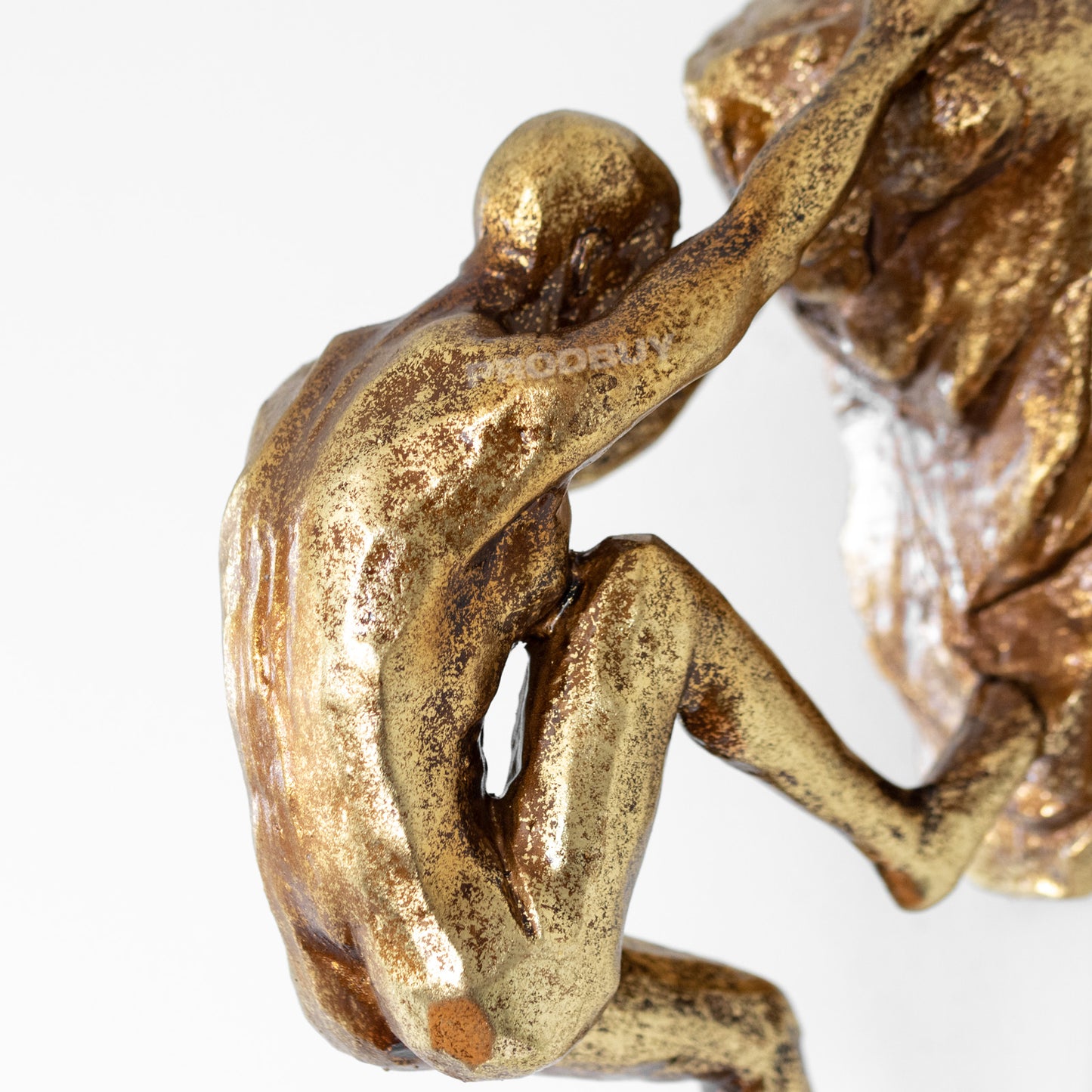 Wall Mounted Rock Climbing Man Ornament Art Hanging Sculpture Home Decoration